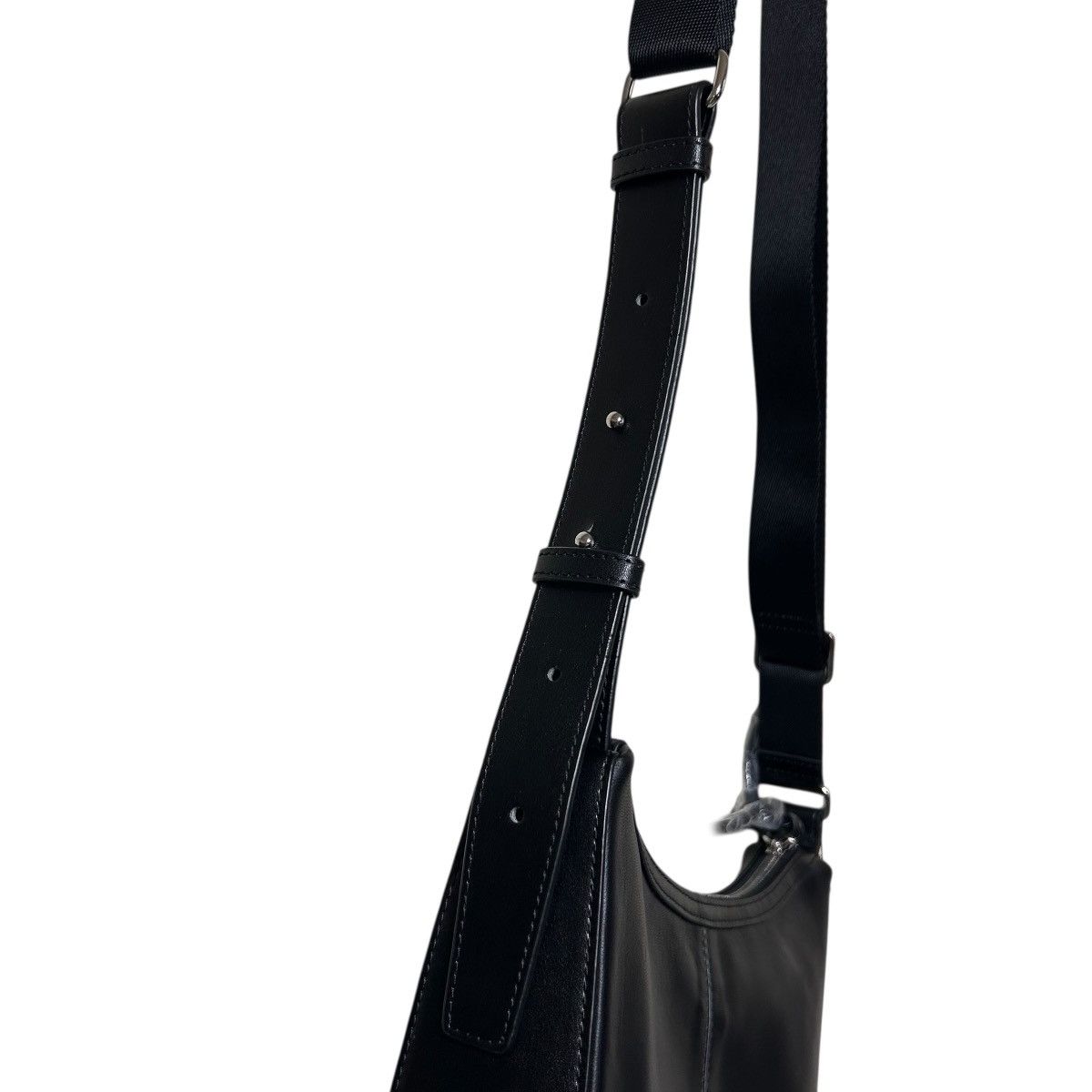 Yohji Yamamoto 696 Yohji Yamamoto Y'SACCS bag unisex shoulder black Size ONE SIZE - 11 Thumbnail