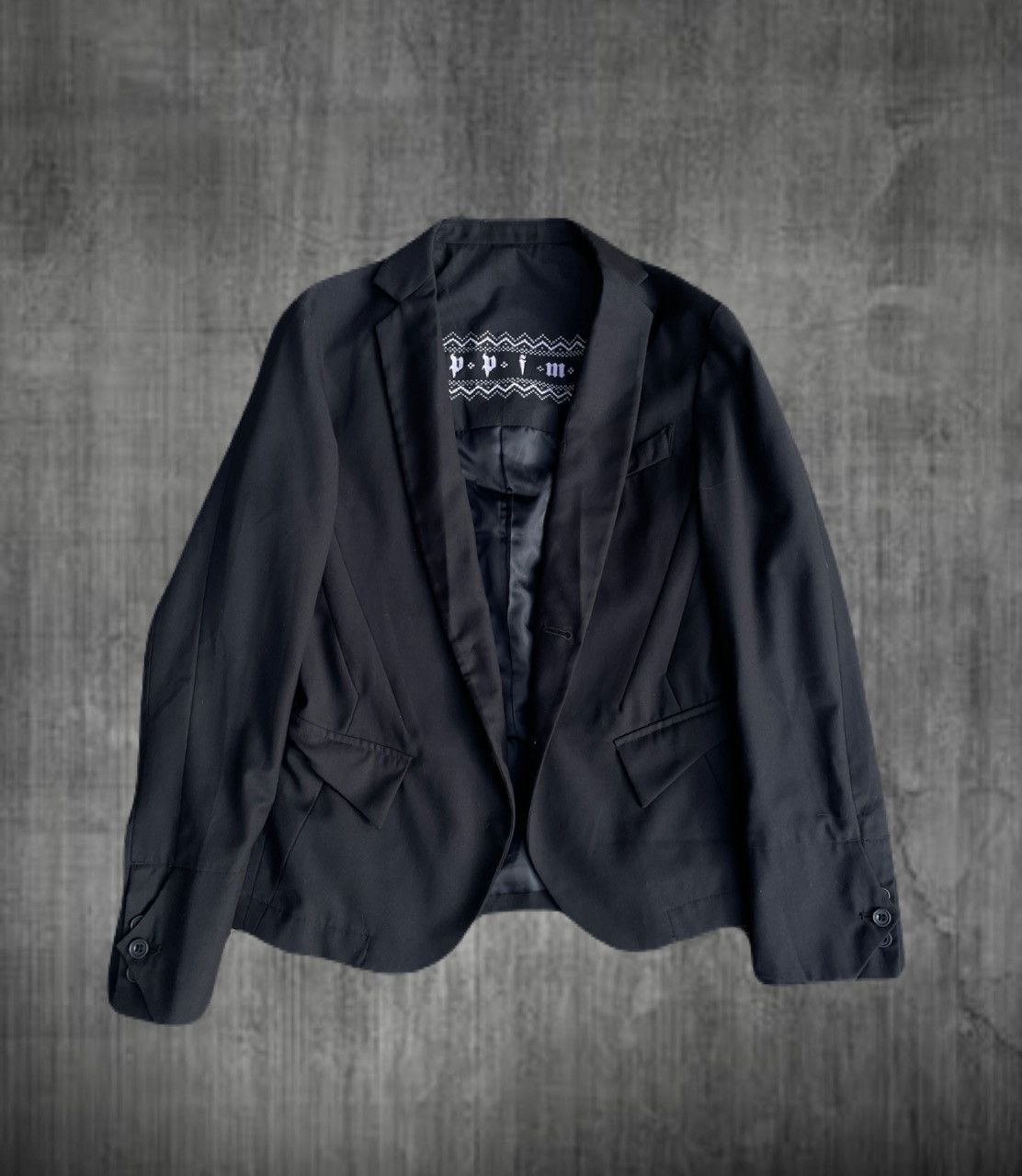 If Six Was Nine 2000s PPFM Vkei Avantgarde Tailored Jacket Japanese archive Size US S / EU 44-46 / 1 - 1 Thumbnail