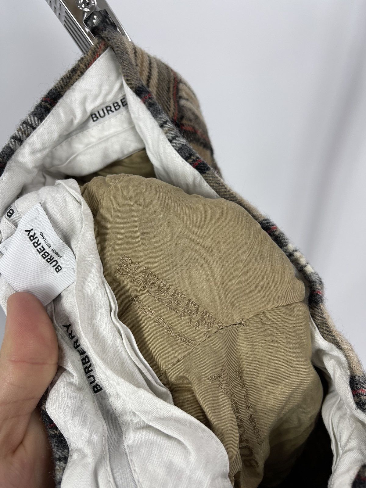 Burberry Burberry London England Short Size S 100% Lana Wool Size 25" / US 0 / IT 36 - 7 Thumbnail