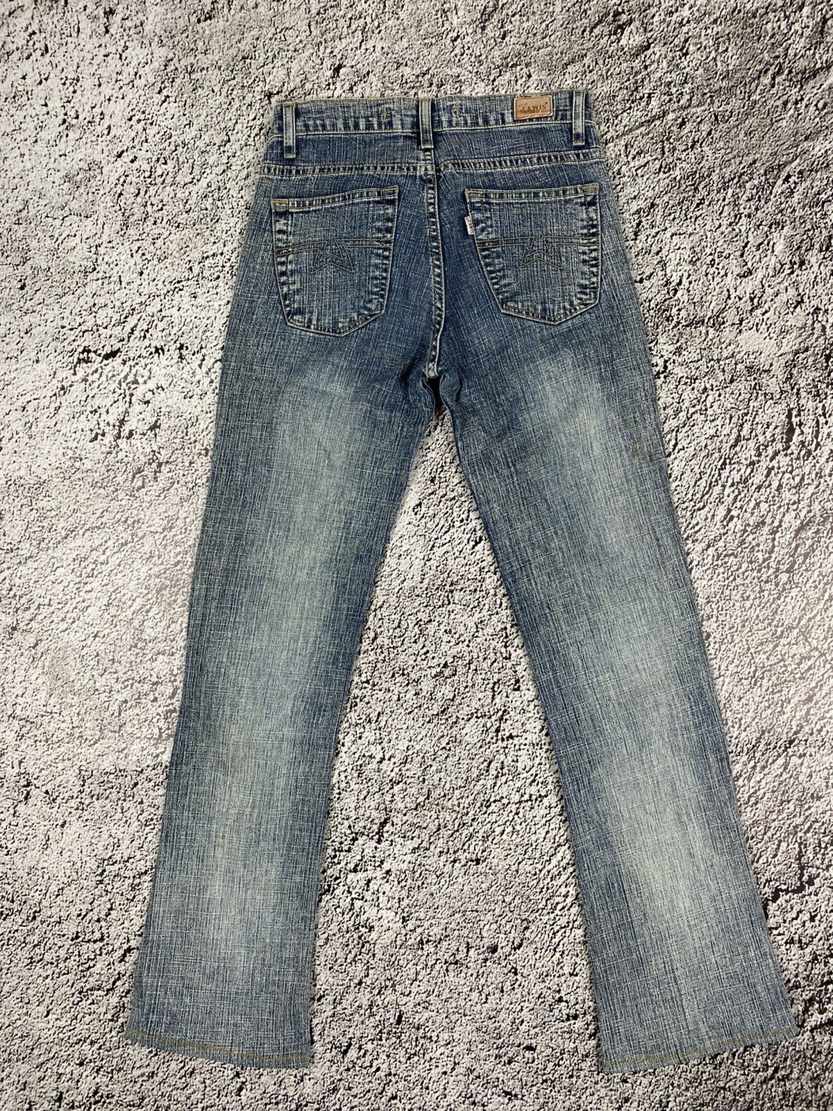 Vintage Vintage Y2K 00s style bootcut faded jeans streetwear Size 27" / US 4 / IT 40 - 5 Thumbnail
