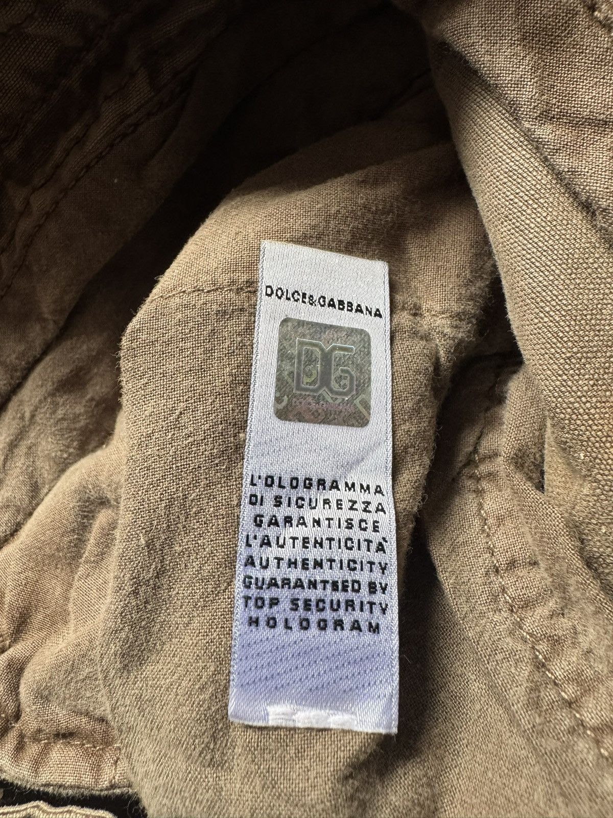 Dolce & Gabbana AW05 Dolce & Gabbana 3D Multi Pocket Reinforced Cargo Pants Size US 34 / EU 50 - 15 Thumbnail