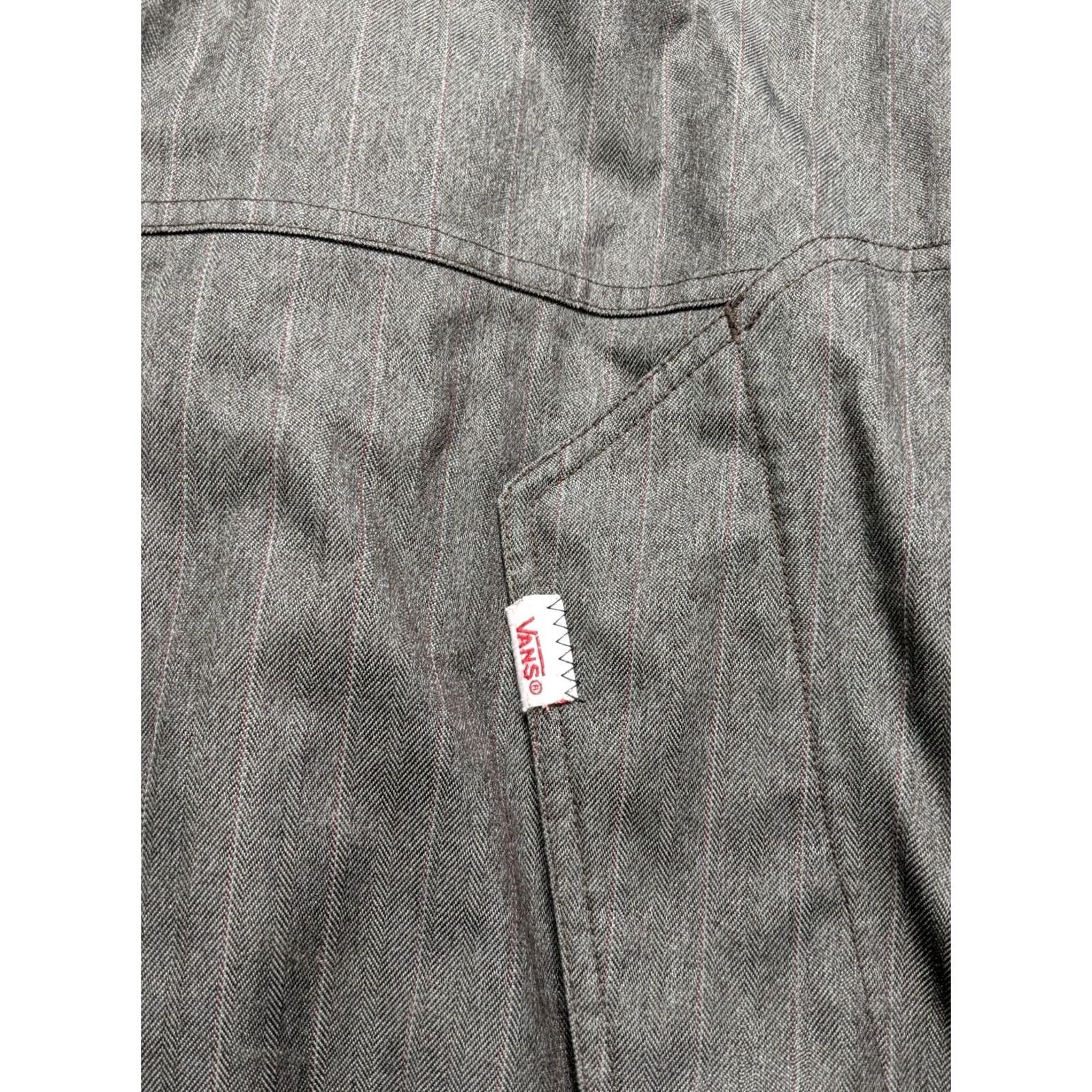 Vans VANS MTE Jacket Pinstripe Snowboard Mens XL Gray Size US XL / EU 56 / 4 - 5 Thumbnail