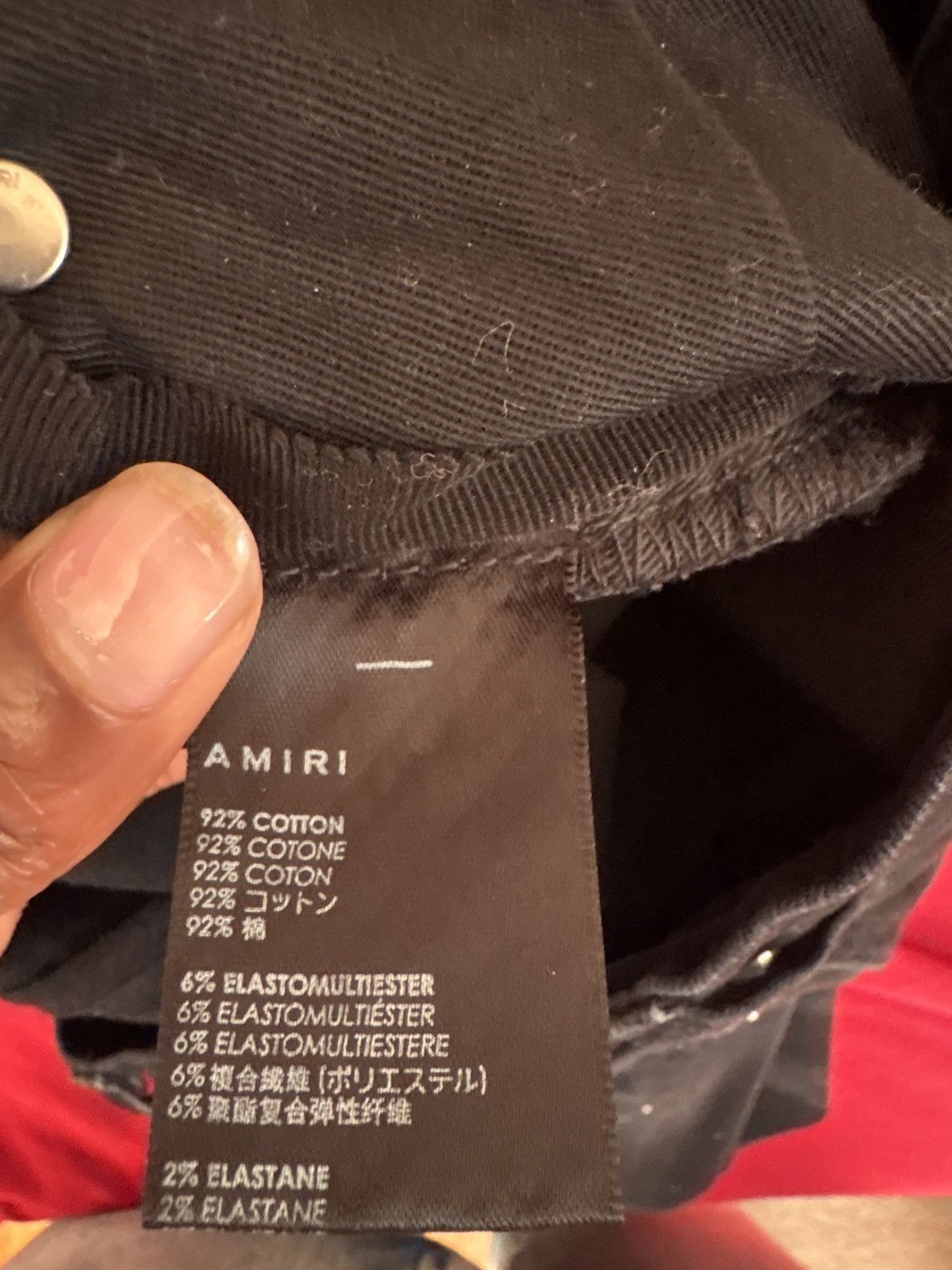 Amiri Black with brown patches Size US 29 - 5 Thumbnail