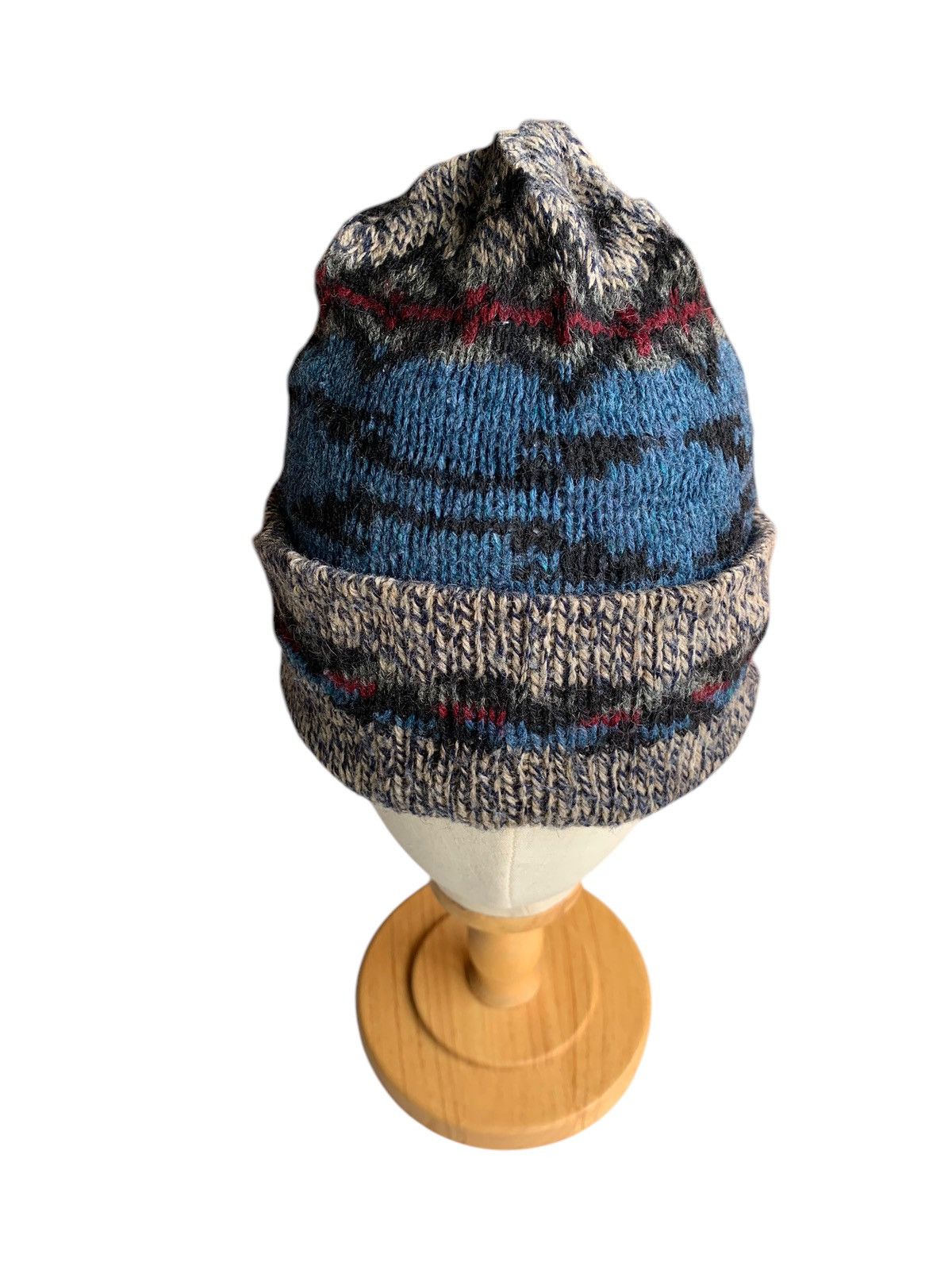 Japanese Brand × Kapital × Vintage Knitted Made In Usa Rare Design Winter Session Beanie Hats Size ONE SIZE - 6 Thumbnail