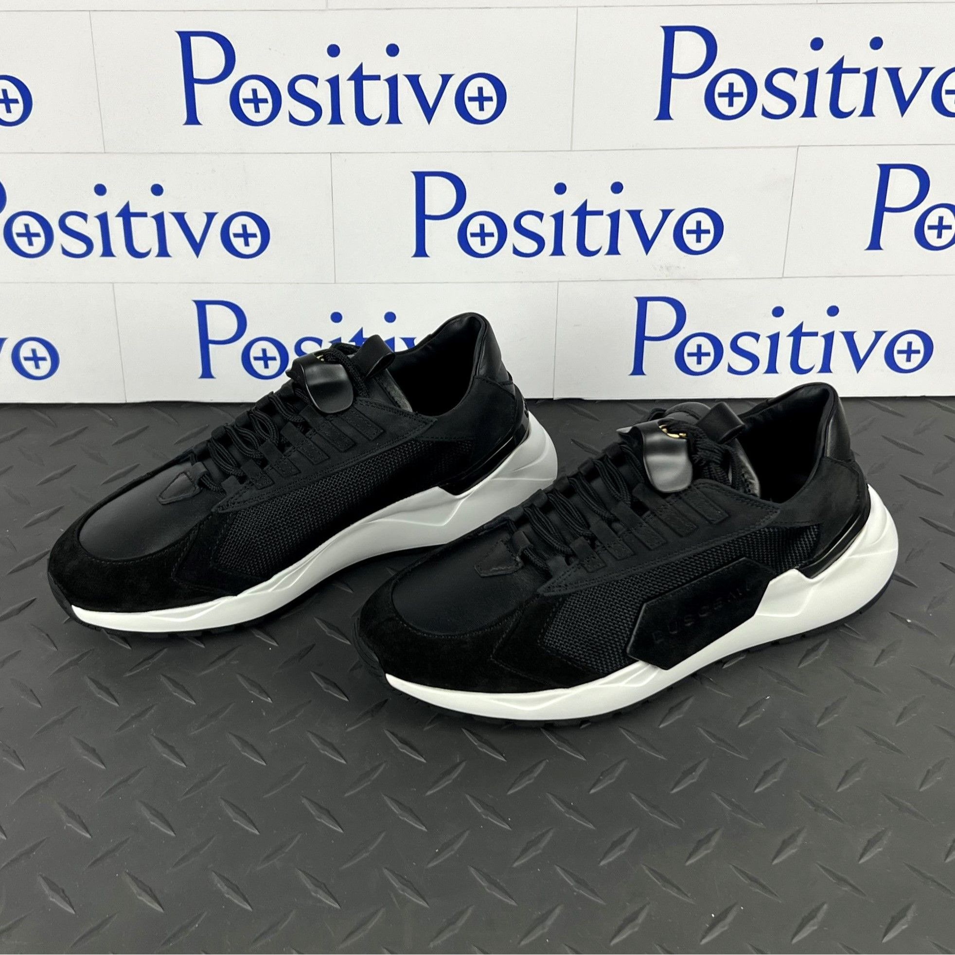 Buscemi Buscemi Run 2 Black Suede Sneakers US 7 SAMPLE Size US 7 / IT 37 - 2 Thumbnail