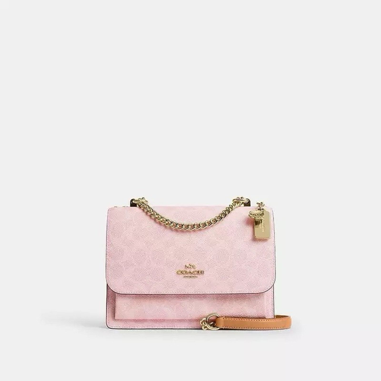 Coach NWT Coach Klare Crossbody Bag Charms Gold/Powder Pink CEL11 Size ONE SIZE - 9 Thumbnail