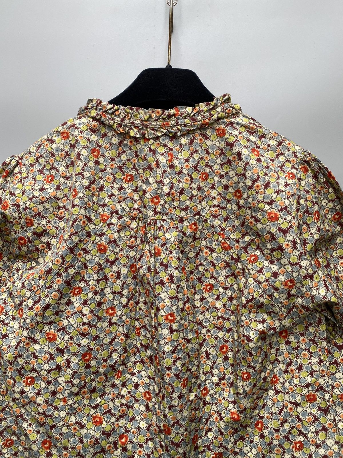 Junya Watanabe S/S 2001 -Junya Watanabe - CDG- AOP Floral Print Blouse Size S / US 4 / IT 40 - 10 Thumbnail