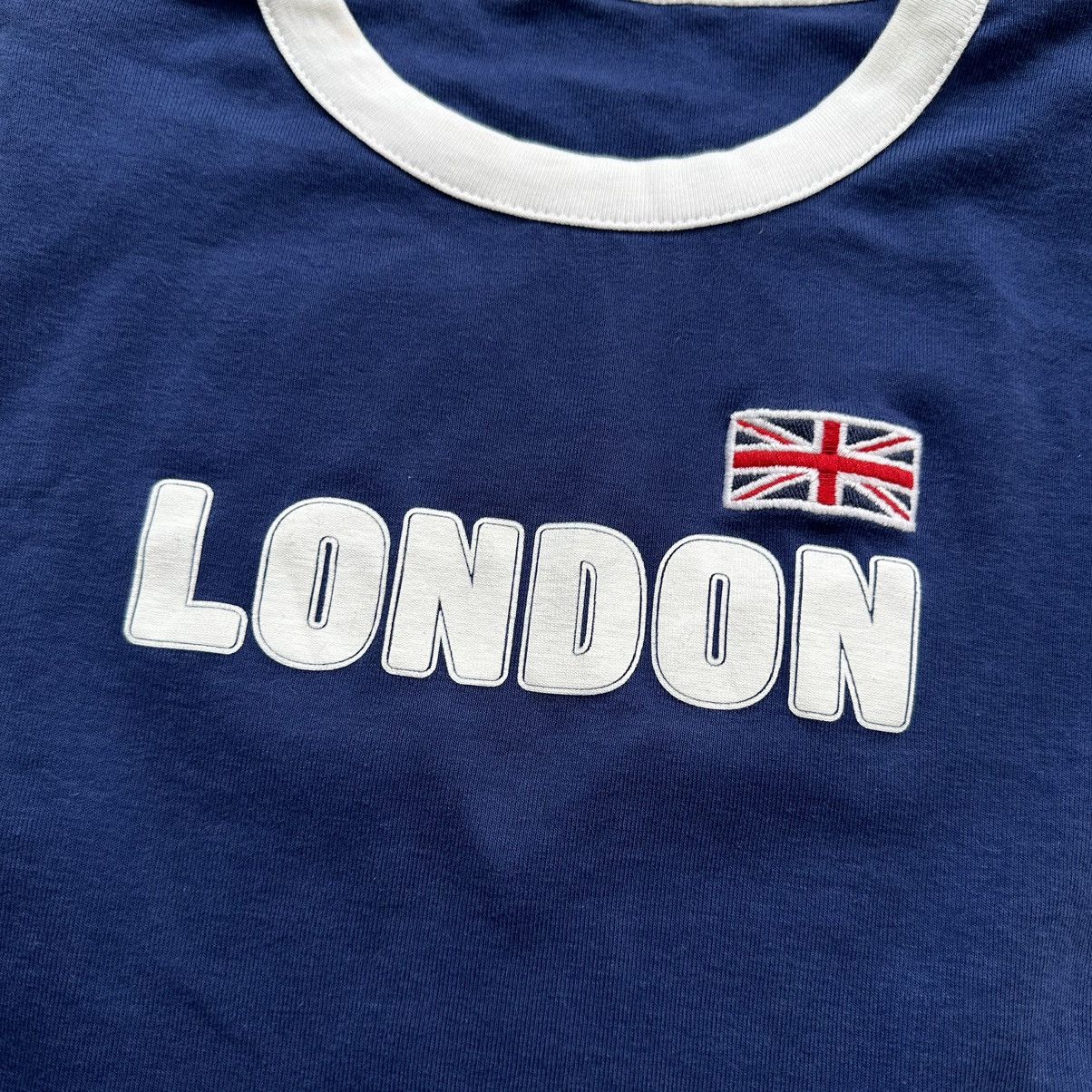 Hysteric Glamour Y2K London British Flag Galliano Vibe Cropped T Shirt Size M / US 6-8 / IT 42-44 - 3 Thumbnail