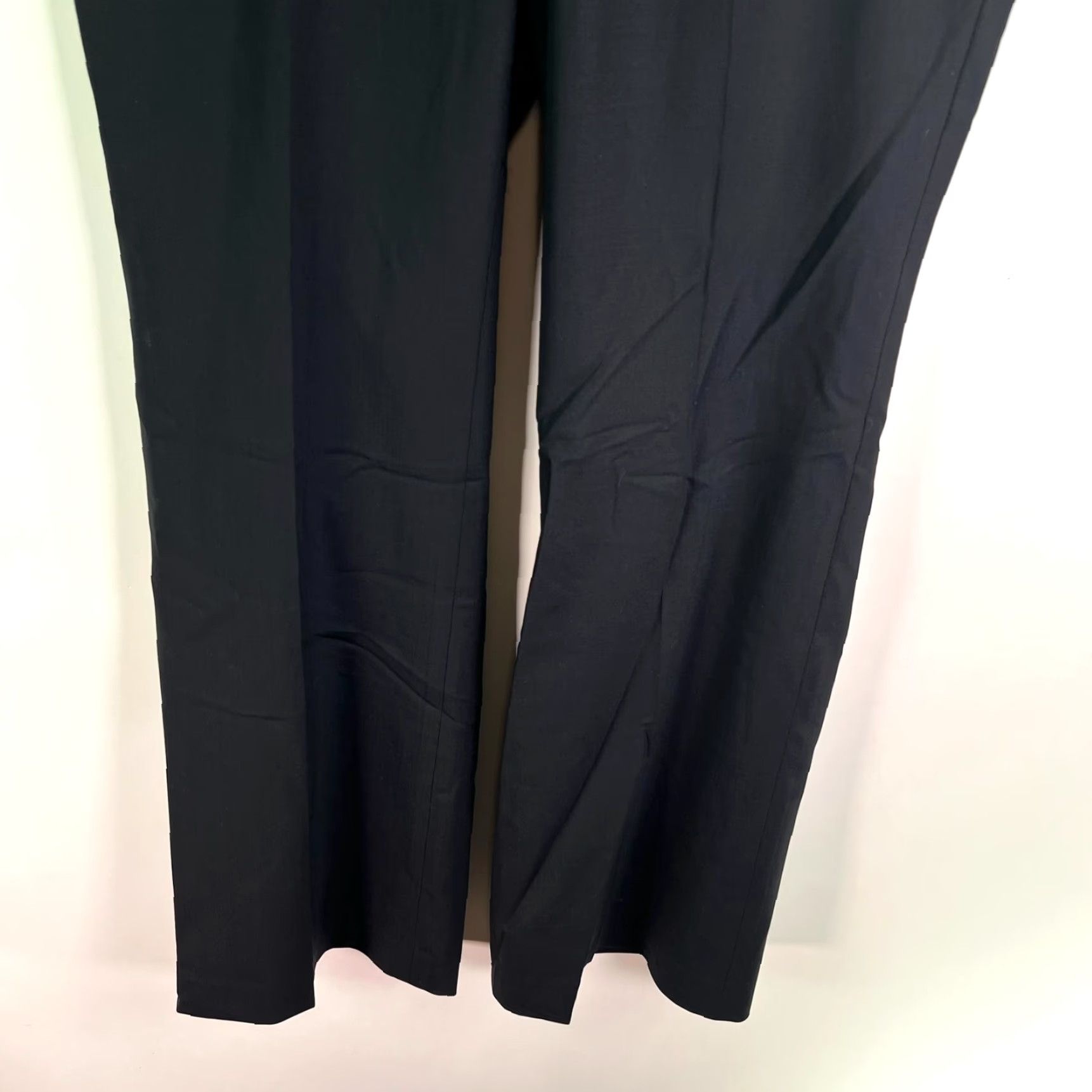 Banana Republic VINTAGE Banana Republic Womens Flared Dress Pants Size 8 Black Wool Lined 32x34 Business Casual Formal Size 30" / US 8 / IT 44 - 3 Thumbnail