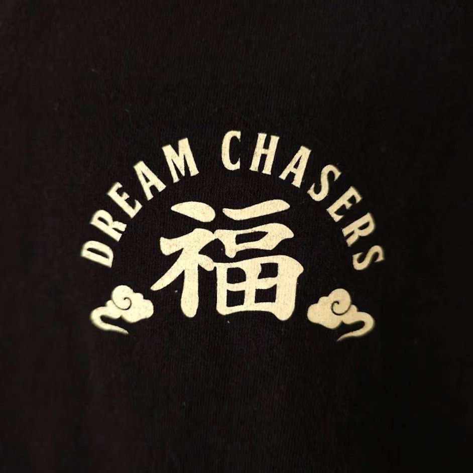 Vintage VINTAGE Japanese Neko Daruma T Shirt Mens Size Large Black Kawaii Cat Dream Chasers Size US L / EU 52-54 / 3 - 3 Thumbnail