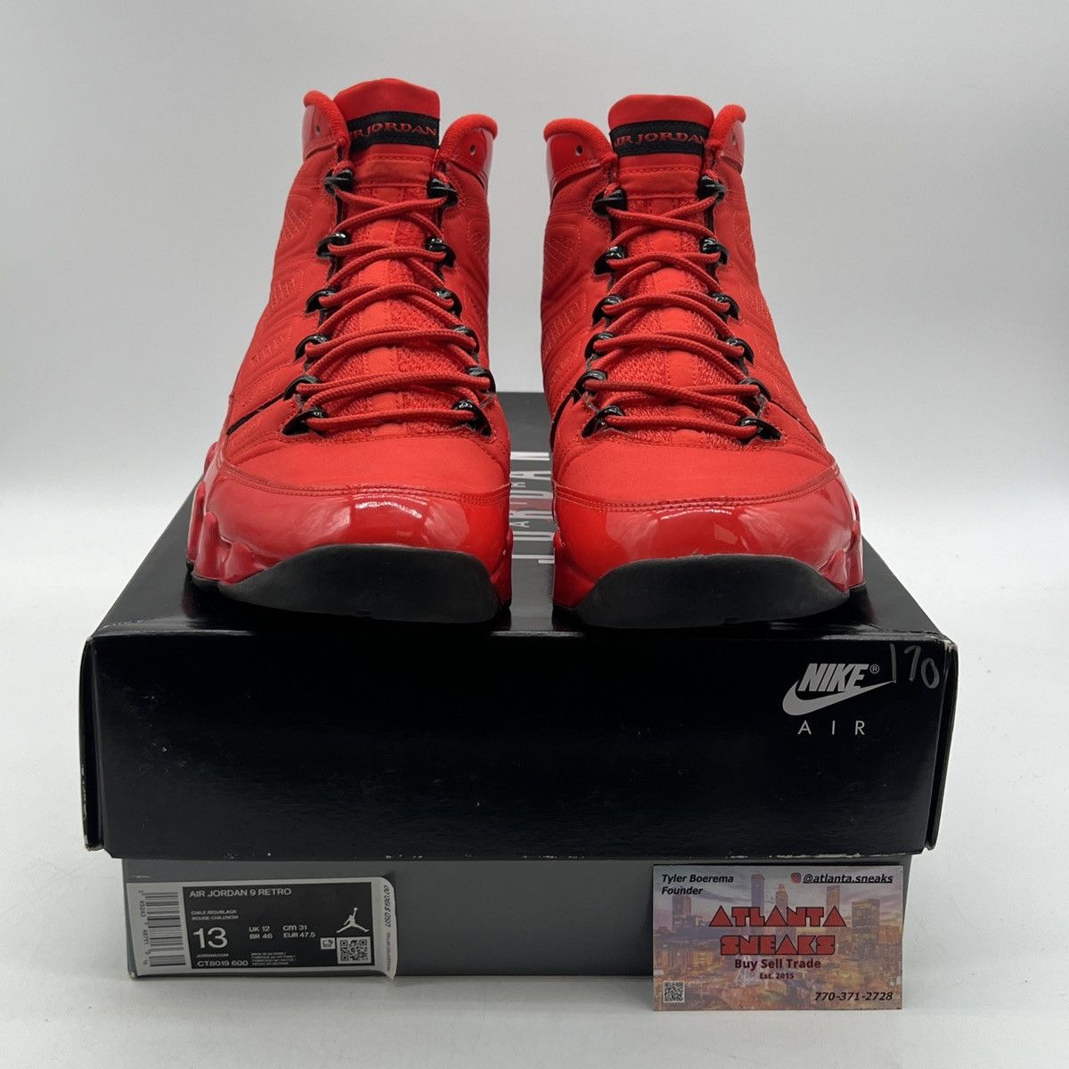 Jordan Brand Air Jordan 9 Chile red Size US 13 / EU 46 - 2 Thumbnail