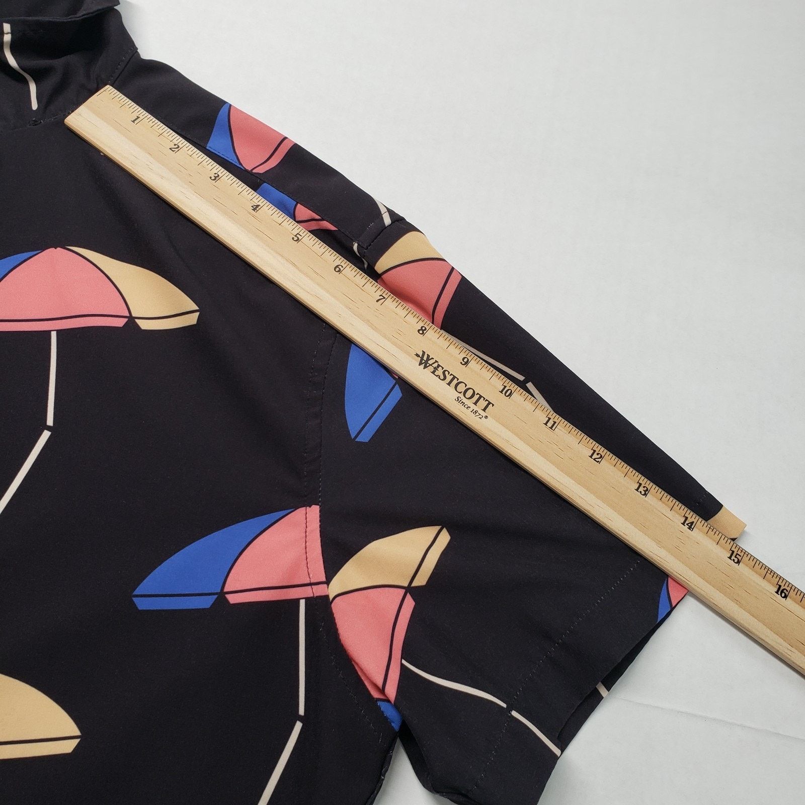Other Duvin Button Up Shirt Mens Medium Black Beach Short Sleeve Size US M / EU 48-50 / 2 - 7 Thumbnail