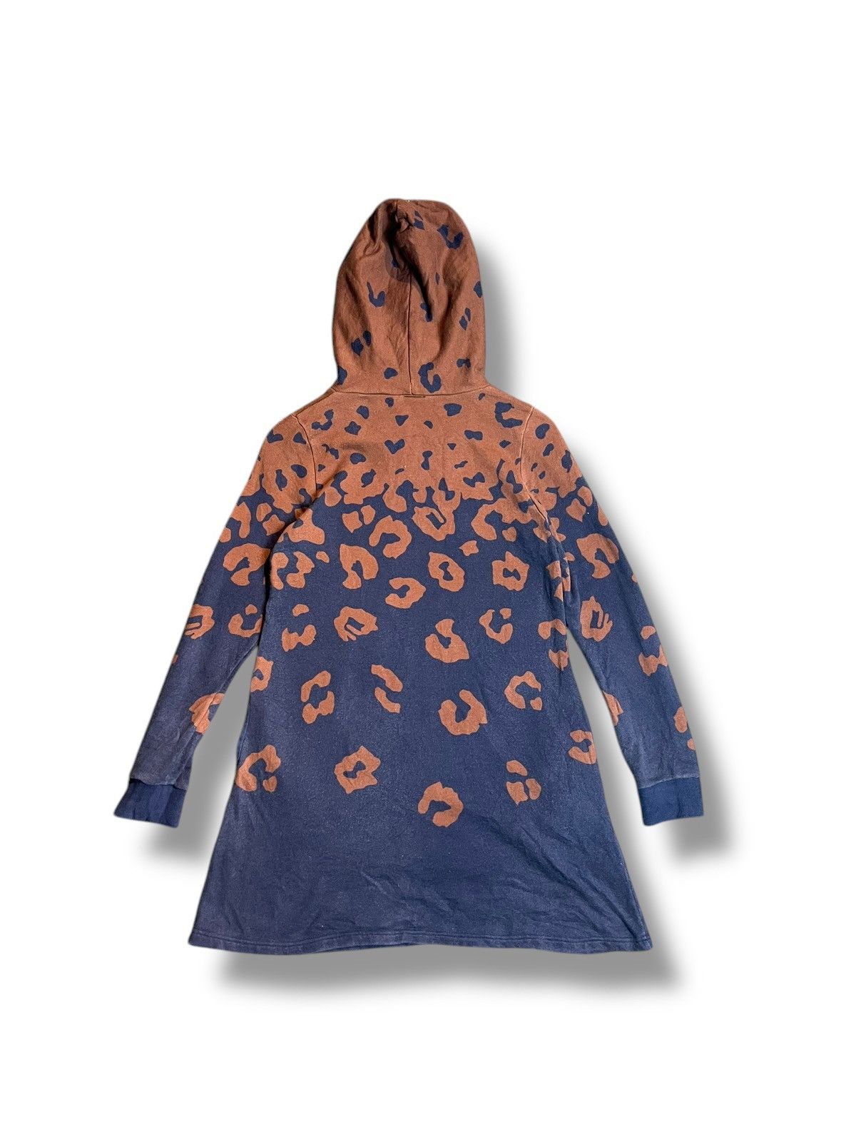 Japanese Brand × Vintage X-Girl Hooded Long Sleeves Leopard (29) Size US S / EU 44-46 / 1 - 5 Thumbnail