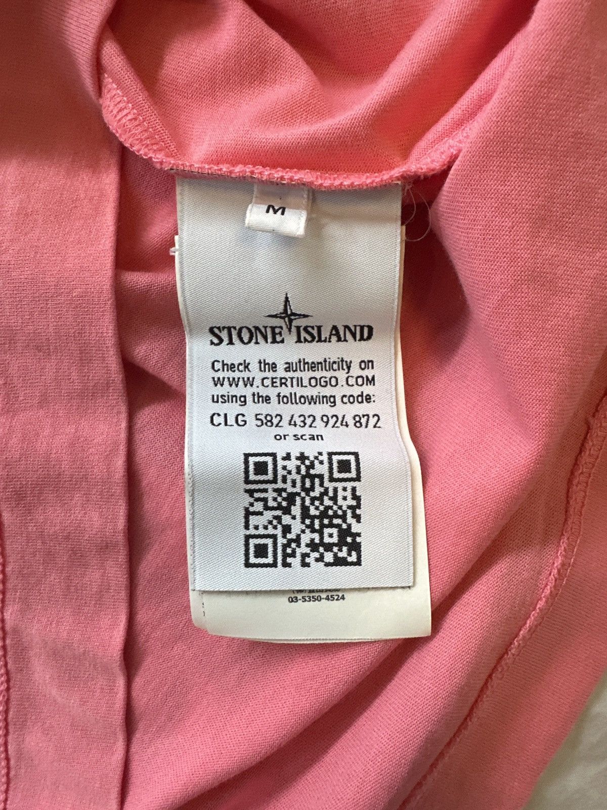 Stone Island Long Sleeve Patch T-Shirt Size US M / EU 48-50 / 2 - 4 Thumbnail