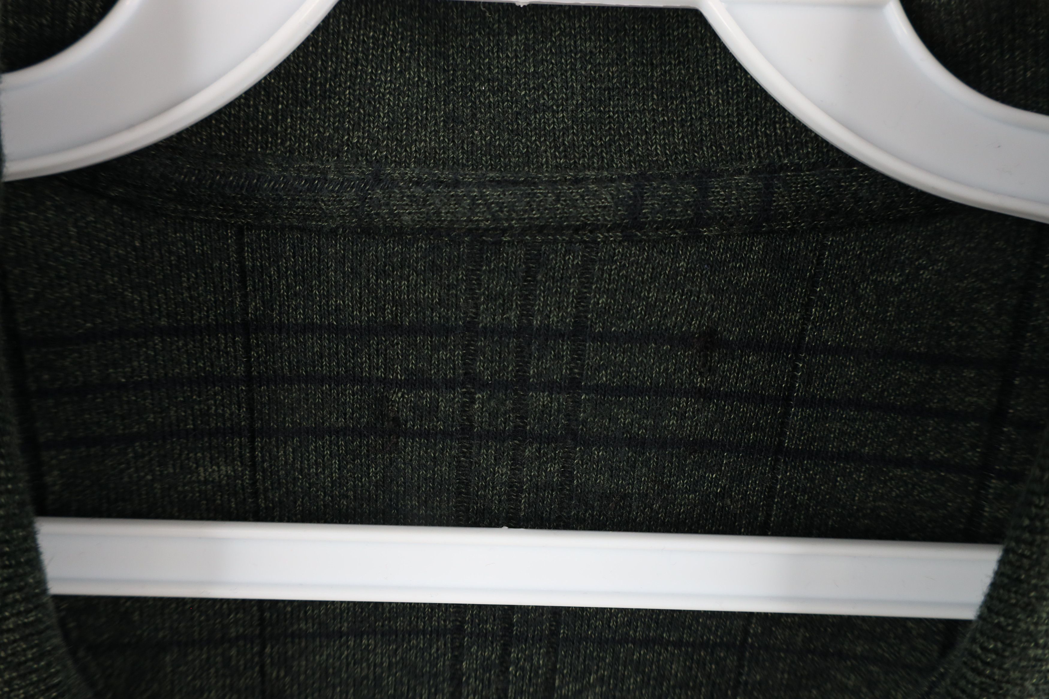 Vintage Vintage 90s Streetwear Heavyweight Long Sleeve Polo Green Size US XL / EU 56 / 4 - 4 Thumbnail