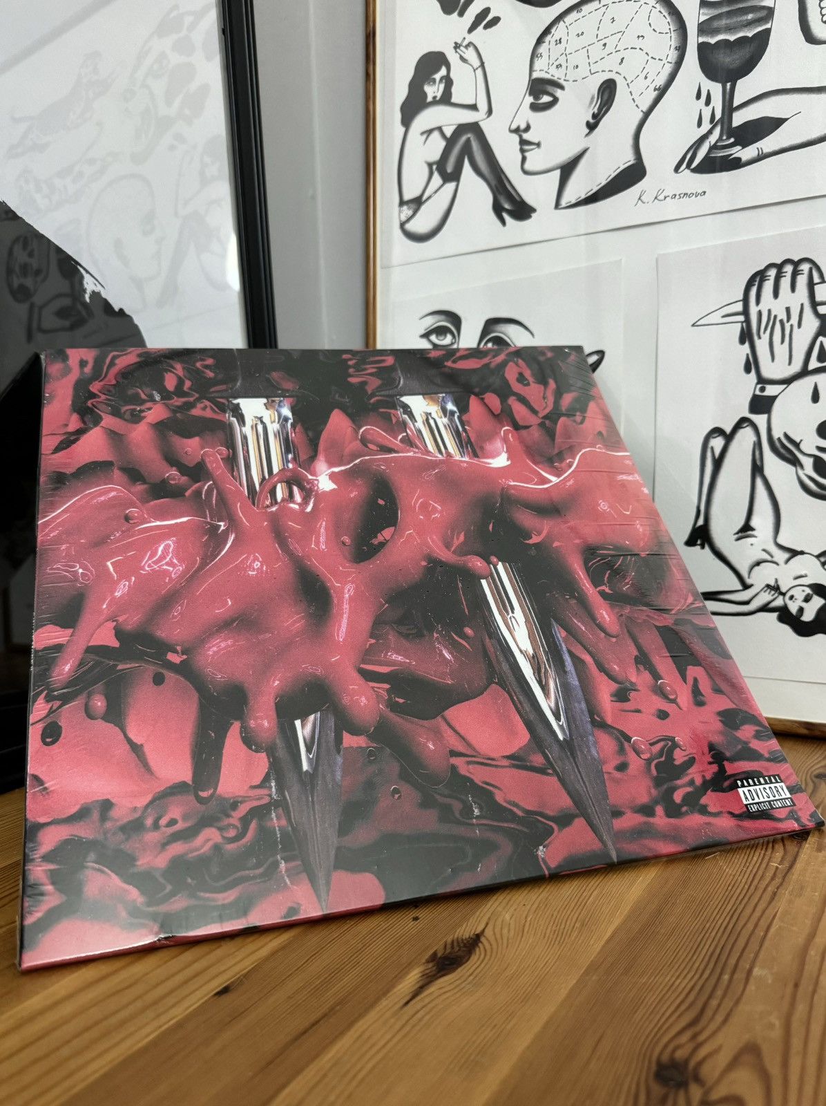 21 Savage 21 Savage Metro Boomin Savage Mode II Version 3 RED Vinyl Size ONE SIZE - 1 Thumbnail