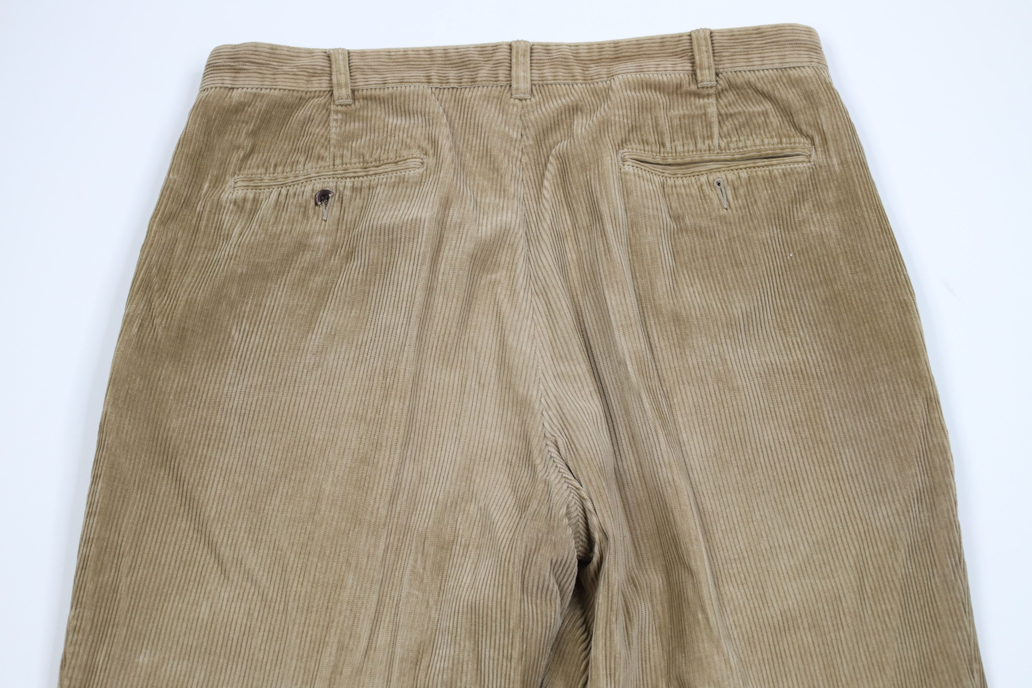 Brooks Brothers Vintage 70s 80s Brooks Brothers Wide Leg Corduroy Pants Size US 36 / EU 52 - 10 Thumbnail
