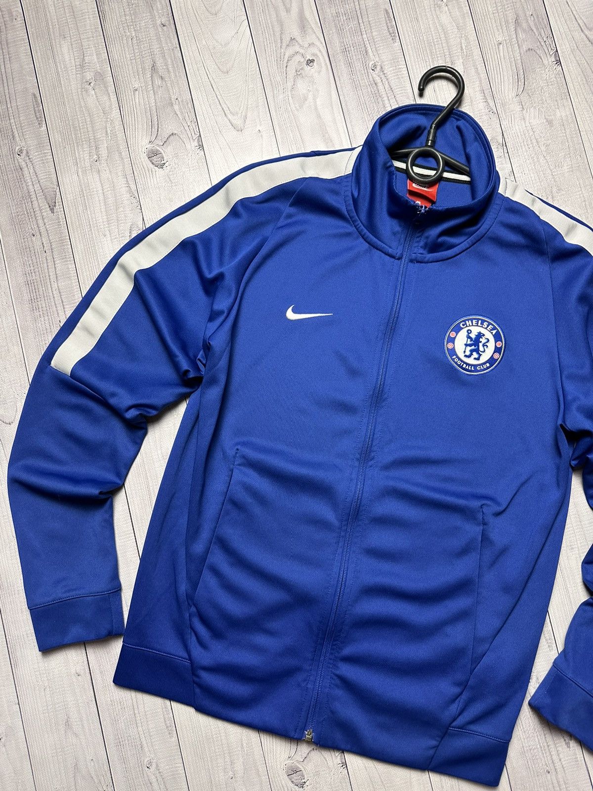 Chelsea Soccer × Nike Chelsea Nike soccer track jacket size S logo Size US S / EU 44-46 / 1 - 3 Thumbnail