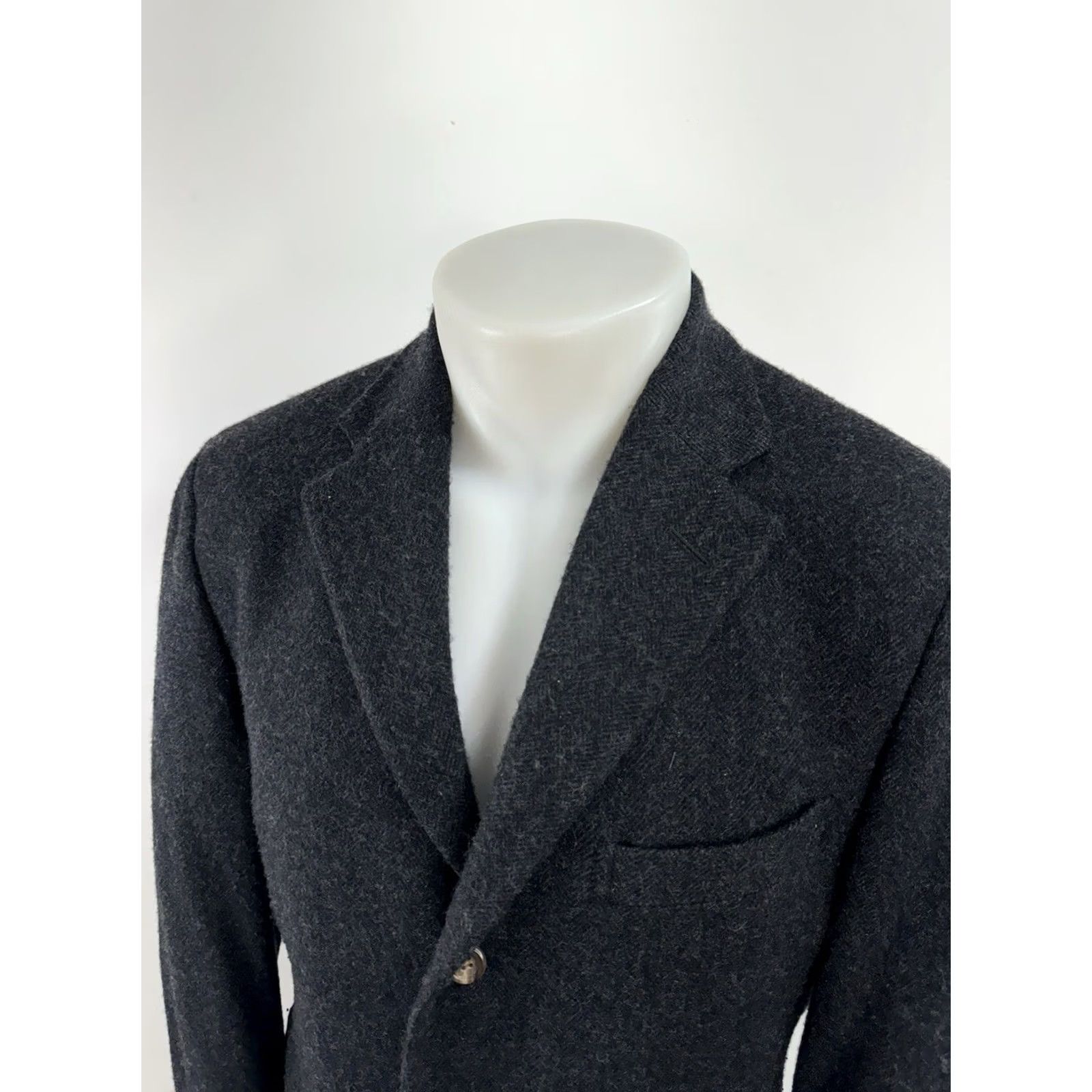 Ralph Lauren POLO RALPH LAUREN Blue Mens Blazer Jacket Italy CASHMERE 38 R Size US M / EU 48-50 / 2 - 2 Thumbnail
