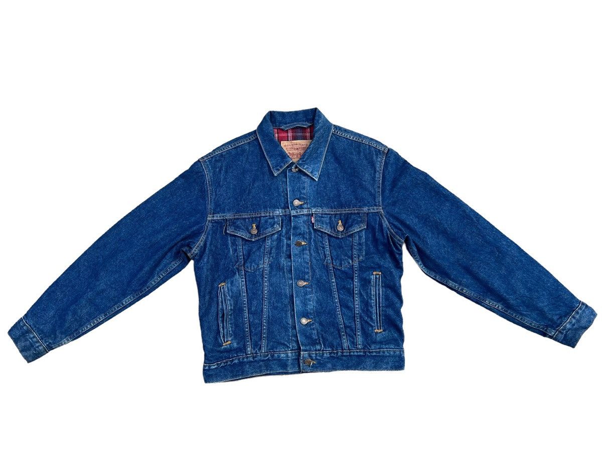 90’s Levi’s 70506 blanket denim jacket Vintage 90s Levi's 70506 Blanket Denim Trucker Jacket