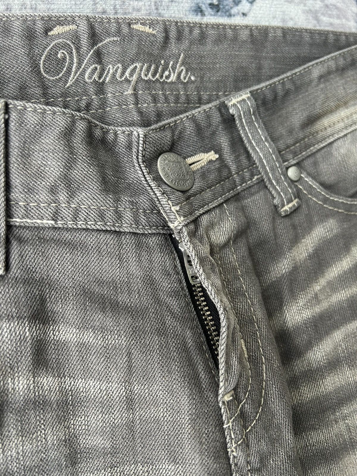 If Six Was Nine Flared Distressed Punk Design By Vanquish Size US 32 / EU 48 - 12 Thumbnail