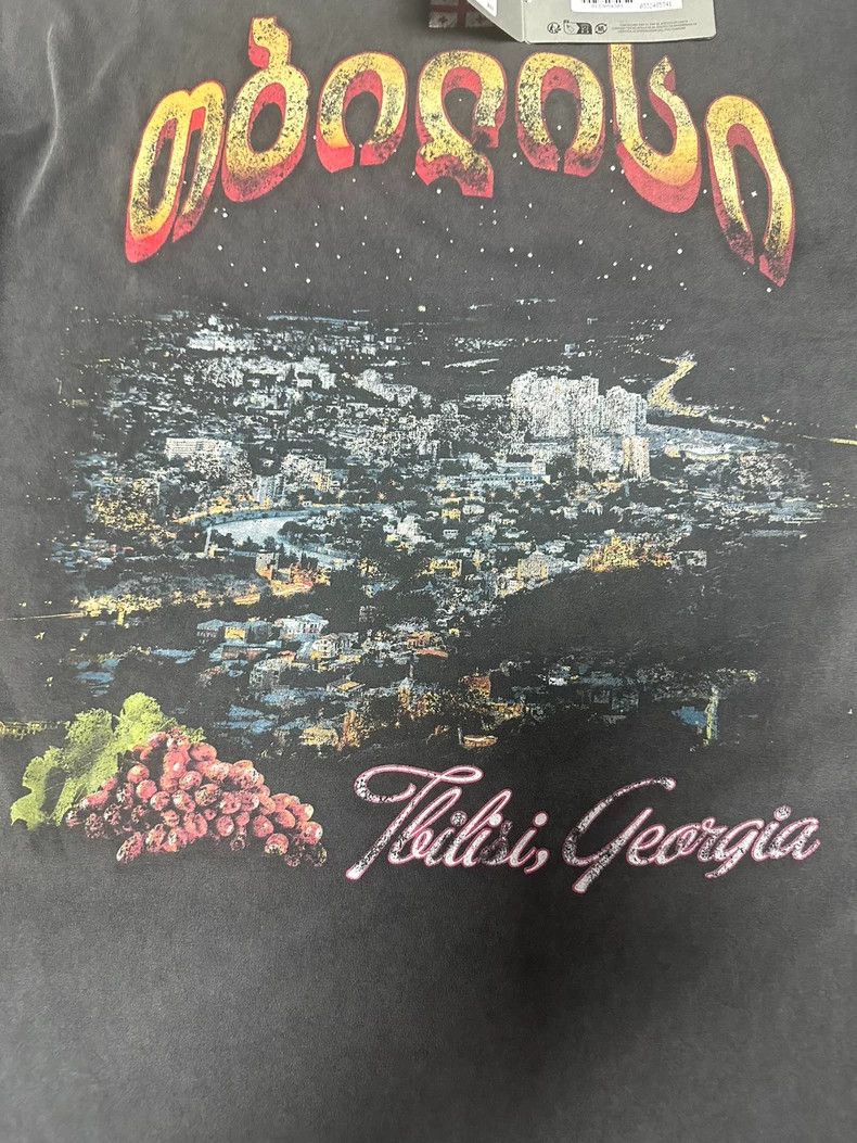 Balenciaga Balenciaga 25 Georgian Tbilisi Night View Loose Short Sleev Size US S / EU 44-46 / 1 - 4 Thumbnail
