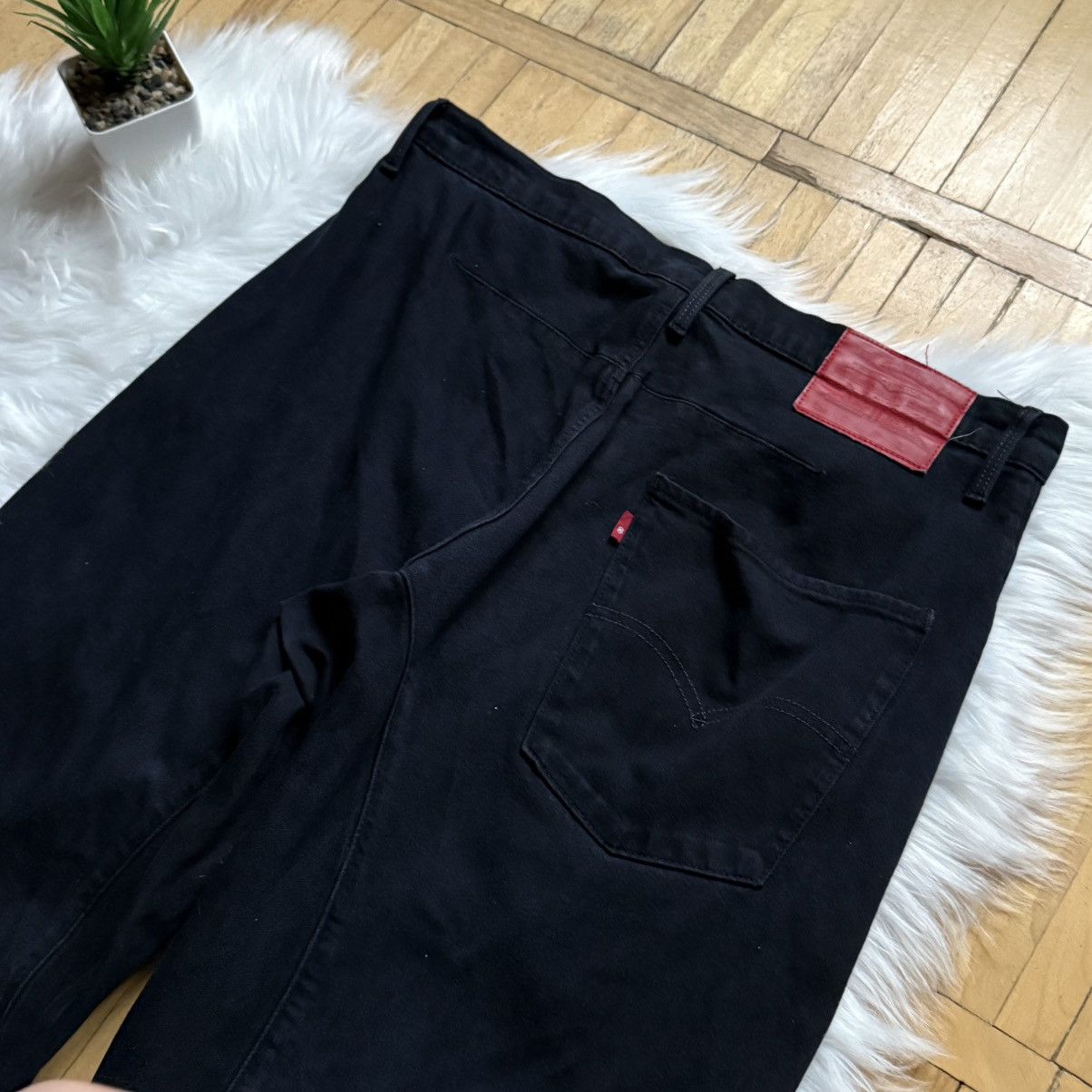 Levi's 📌 Vintage 00s Levi's Engineered Y2K Knee Printed Jeans Size US 32 / EU 48 - 20 Thumbnail