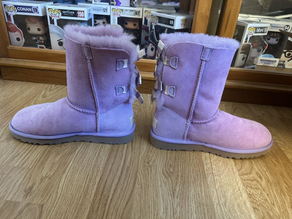 Ugg UGG Australia Purple Bailey Bow Boots Size US 6 / IT 36 - 4 Thumbnail