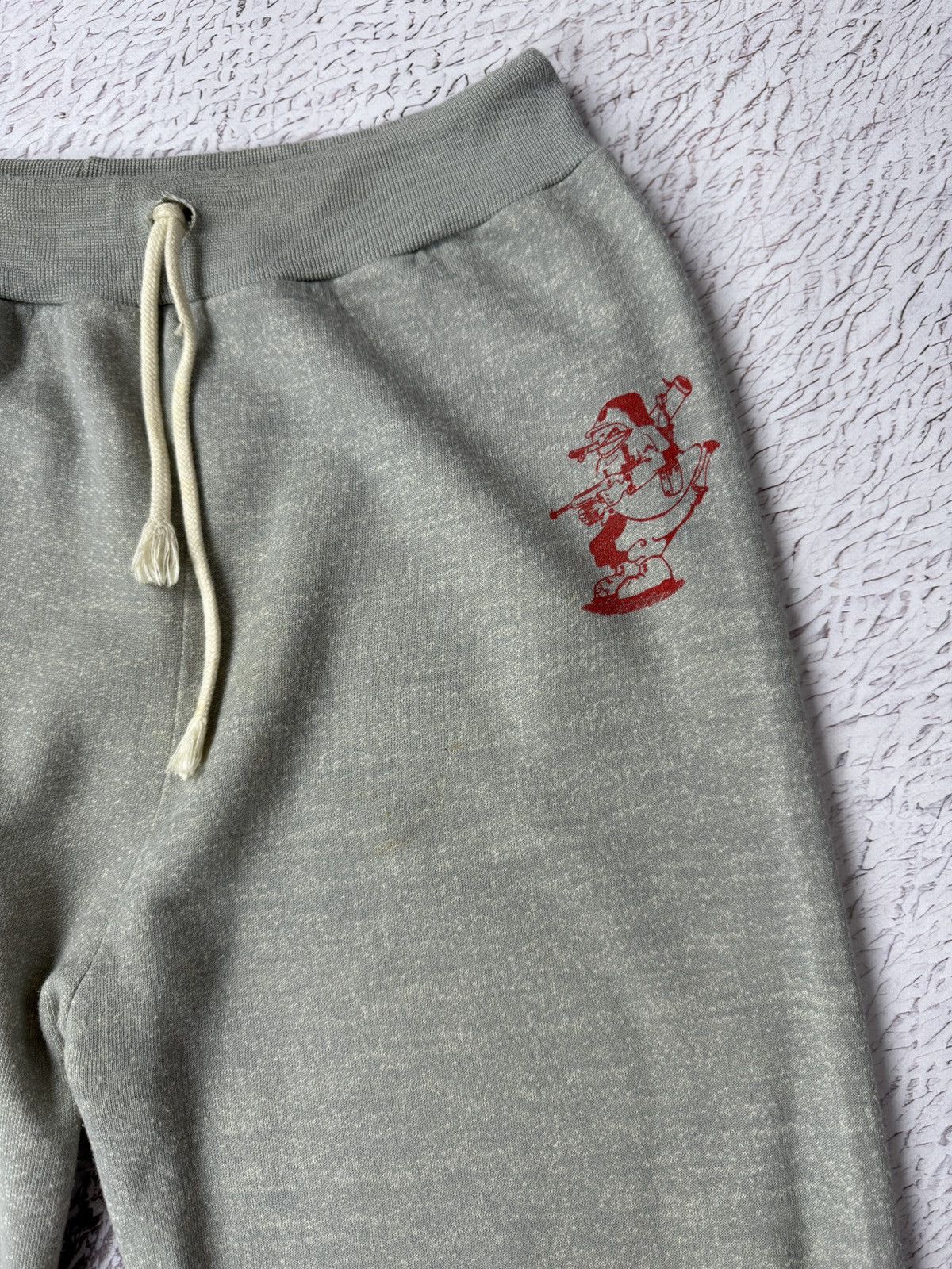 Japanese Brand Vintage 70s 80s Rare Japanese style grey rare sweatpants Size US 34 / EU 50 - 6 Thumbnail