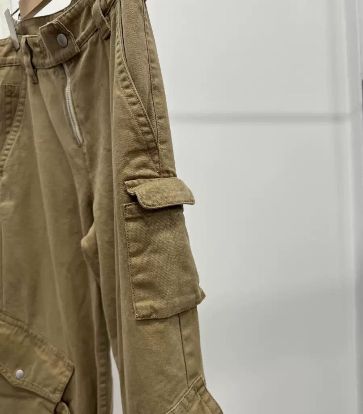 Acne Studios Acne Studios Sand colored Strap Pants2412-Nextarrow Size US 36 / EU 52 - 4 Thumbnail