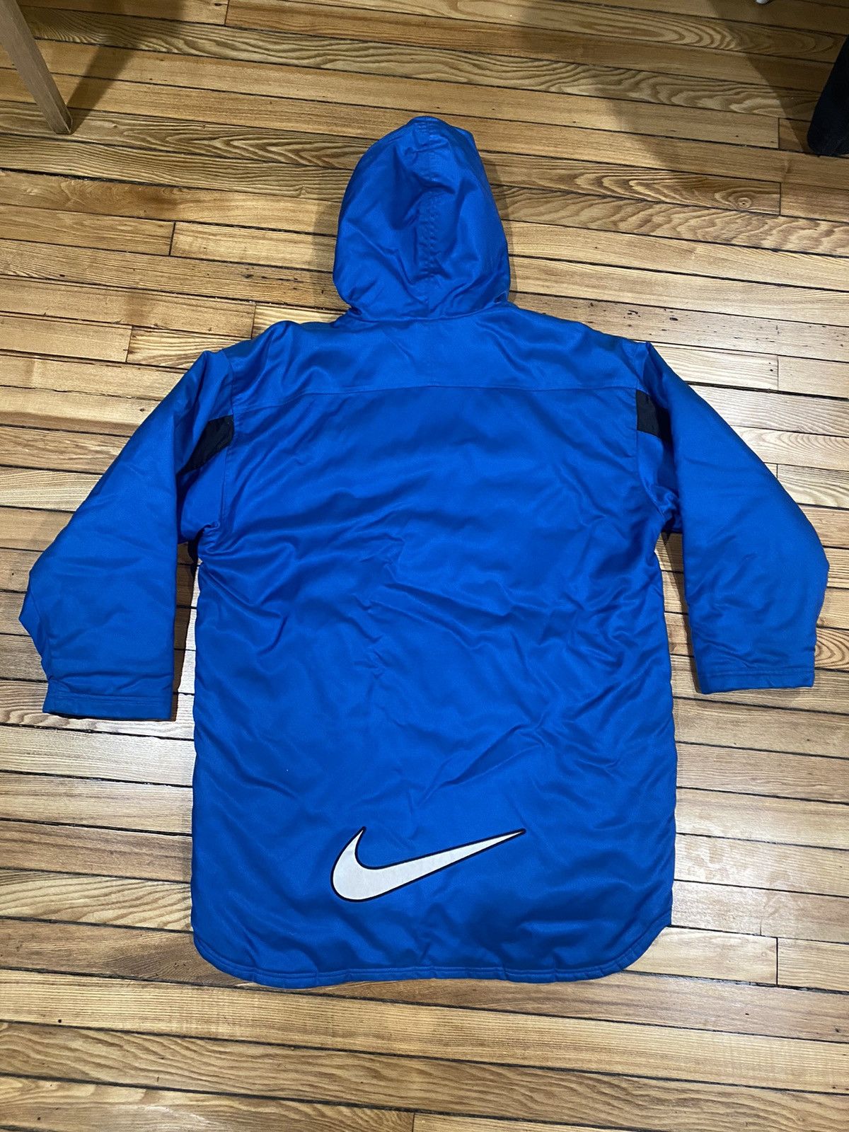 Nike × Vintage Vintage 90s white tag Nike Parka Size US L / EU 52-54 / 3 - 2 Thumbnail