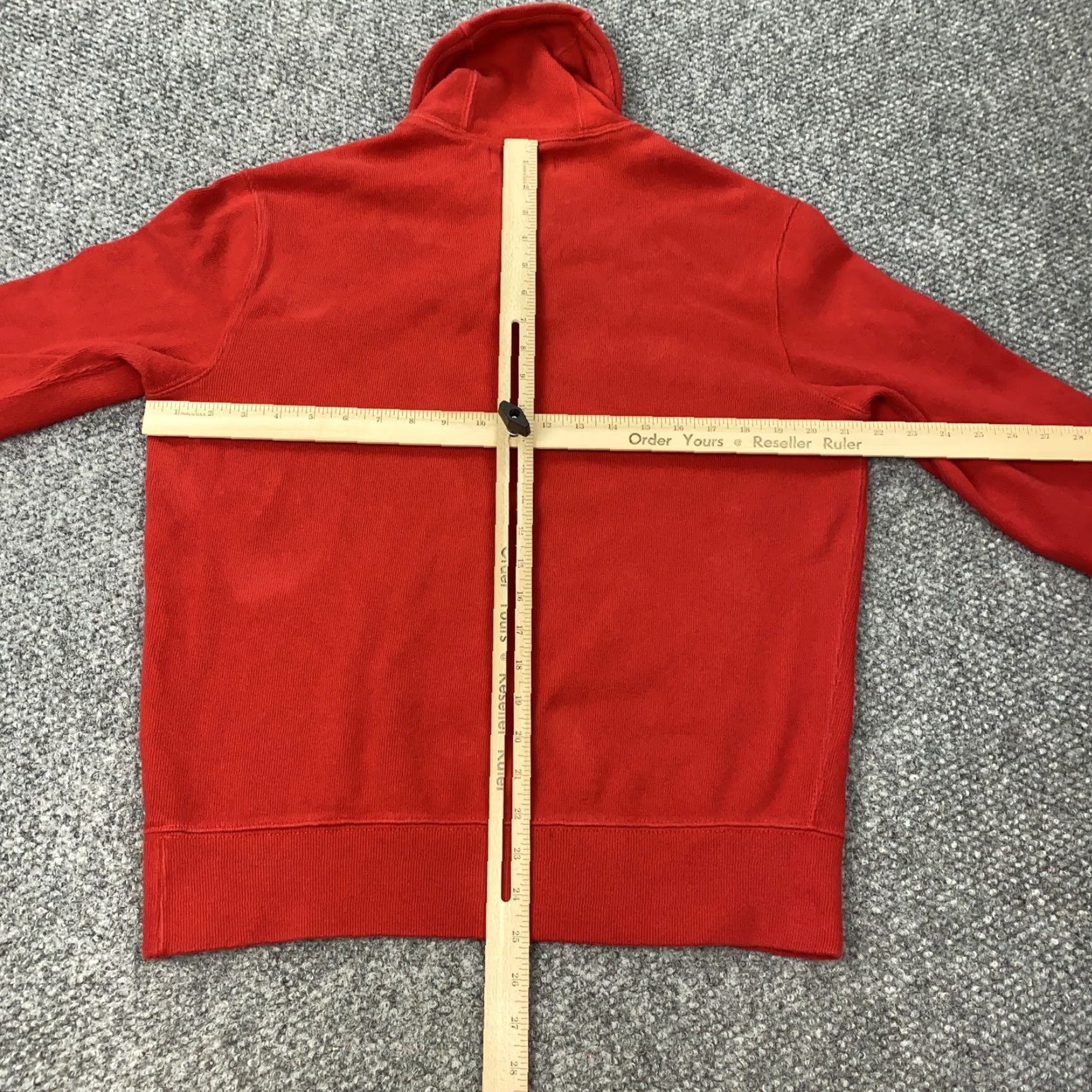 Polo Ralph Lauren Polo Ralph Lauren Sweater Mens Medium Red Shawl Collar Cotton Pullover Knit Size US M / EU 48-50 / 2 - 5 Thumbnail