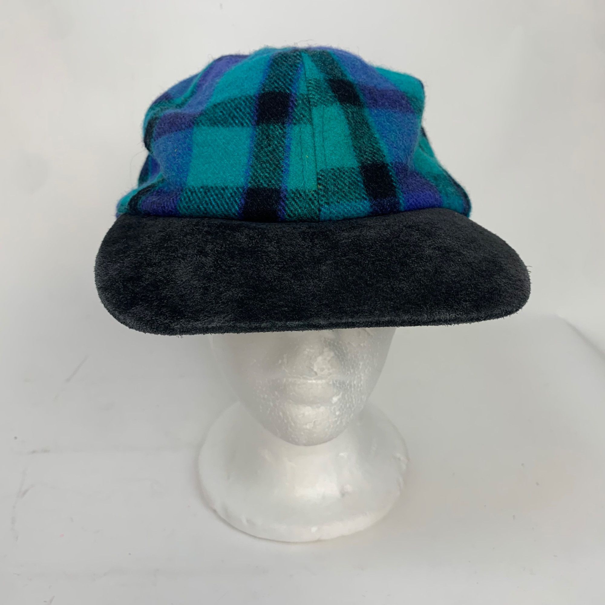 Other Plaid Wool Hat Size ONE SIZE - 1 Thumbnail