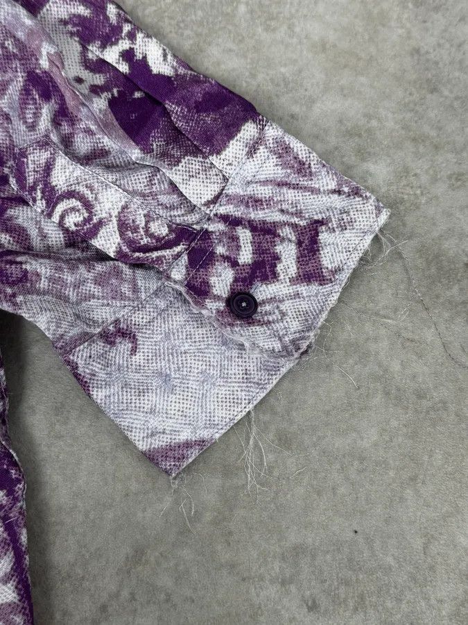 Acne Studios SS2013 Acne Studios Purple Dollar Short Sleeve Shirt Size US S / EU 44-46 / 1 - 8 Thumbnail