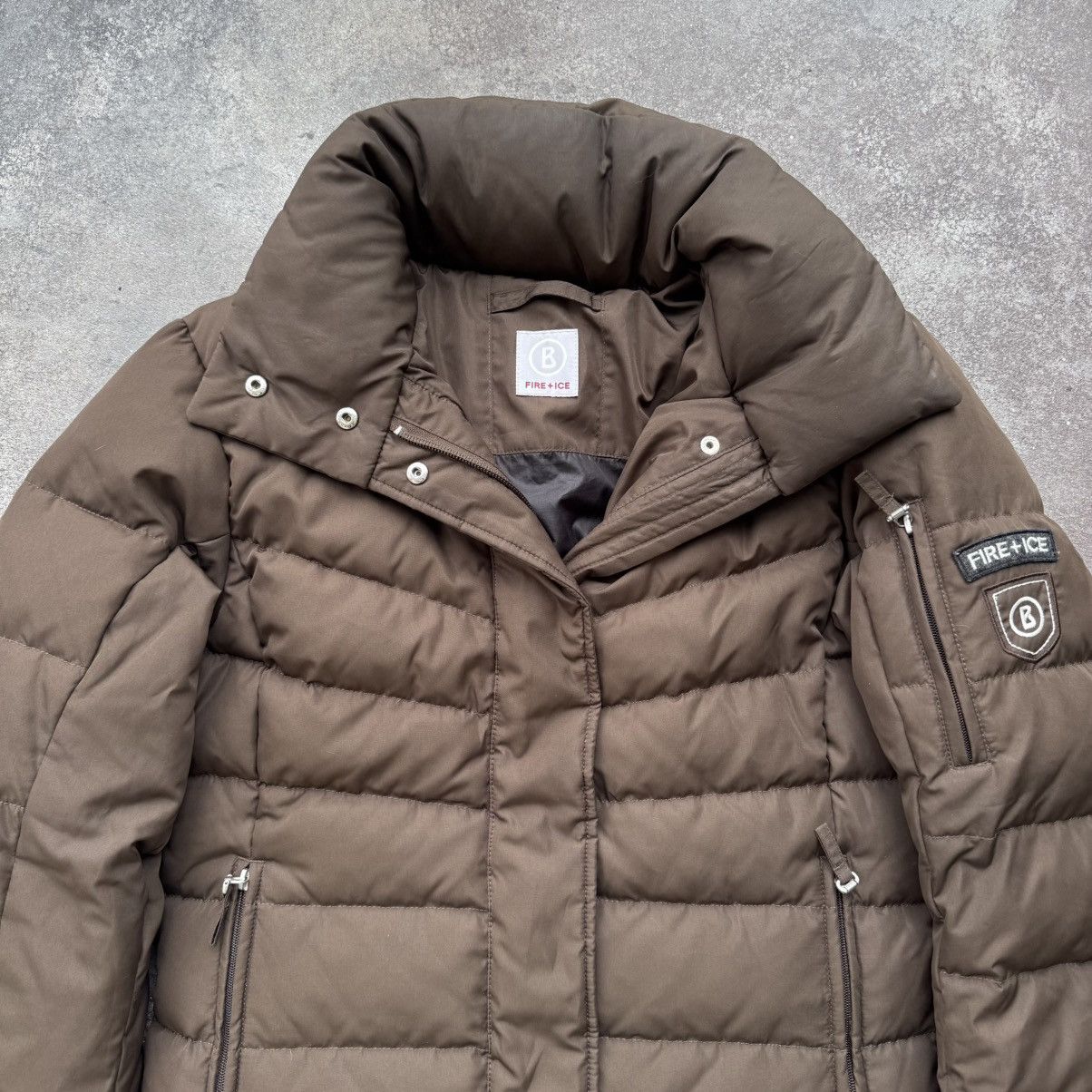 Bogner Bogner Fur Hooded Ski Down Puffer Jacket Size M / US 6-8 / IT 42-44 - 6 Thumbnail