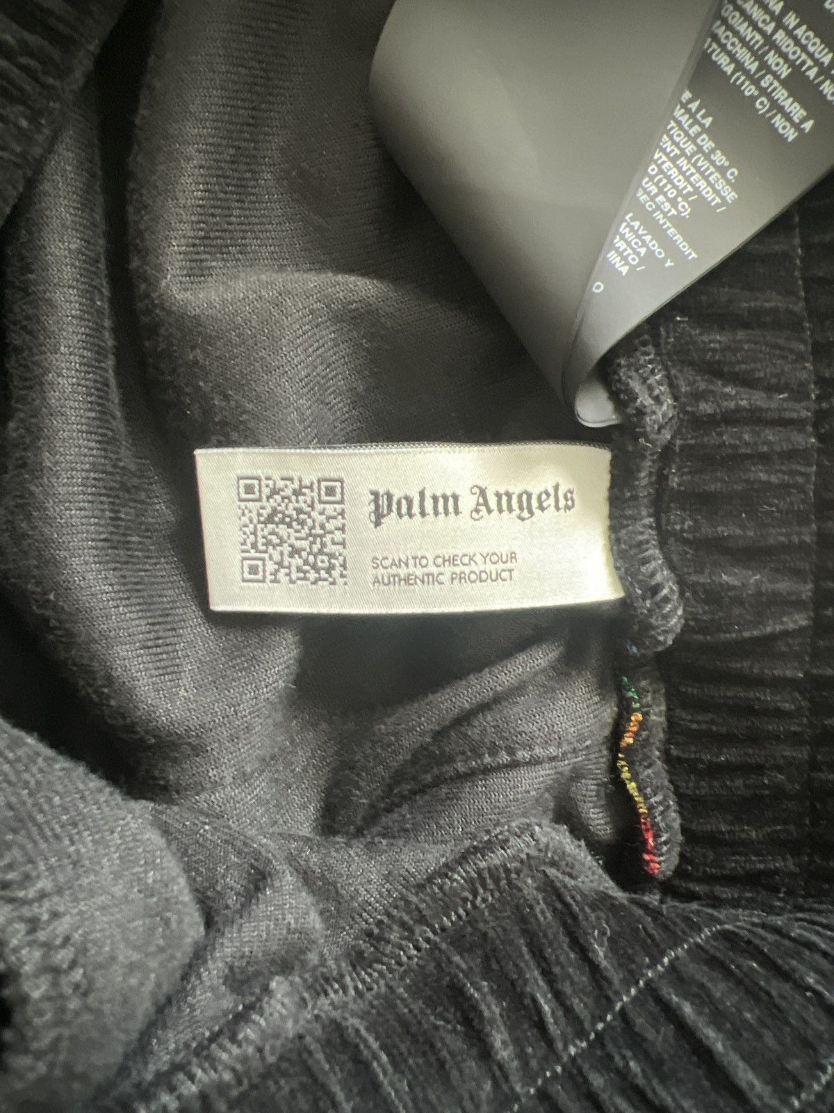 Palm Angels Palm Angels Black Velour Size US 34 / EU 50 - 5 Thumbnail