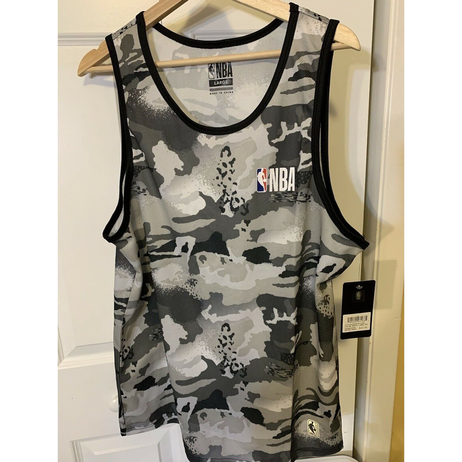 NBA NBA Camouflage Muscle T Shirt Men’s Sz M NWT Rare Size US M / EU 48-50 / 2 - 3 Thumbnail