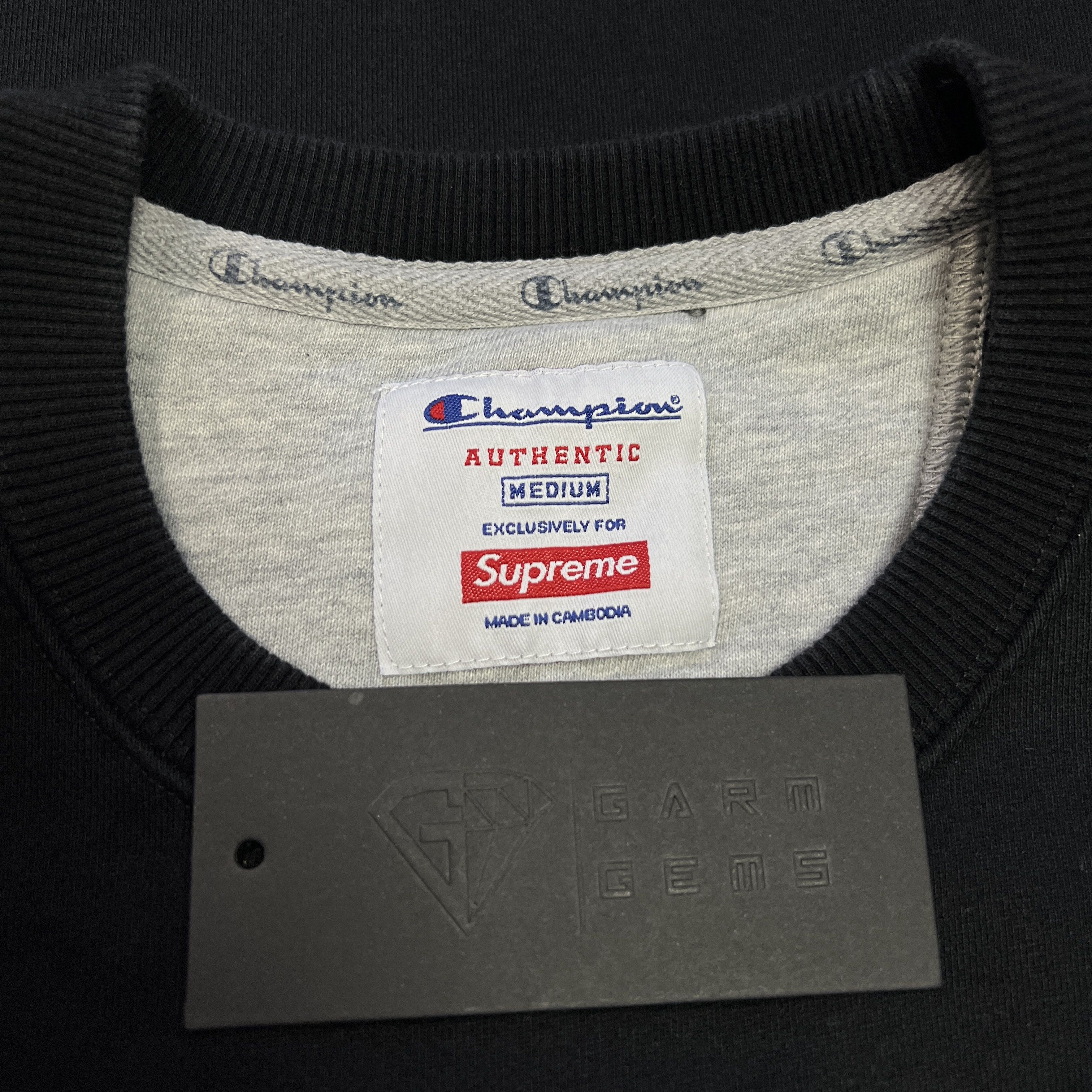 Champion × Supreme Supreme x Champion Chrome Logo Sweatshirt Size US M / EU 48-50 / 2 - 5 Thumbnail