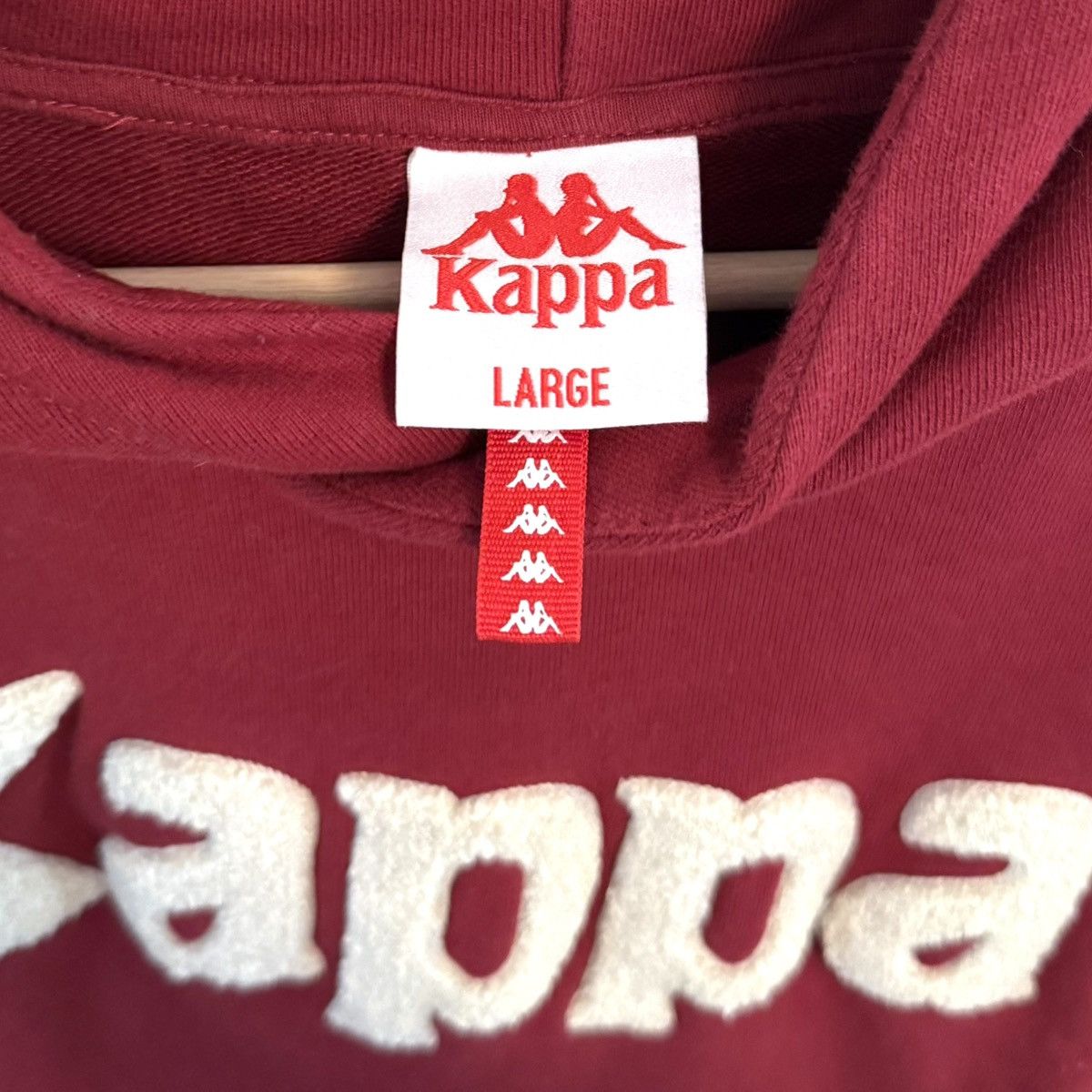 Kappa Kappa Katio Chenille Logo Pullover Hoodie Size US L / EU 52-54 / 3 - 3 Thumbnail