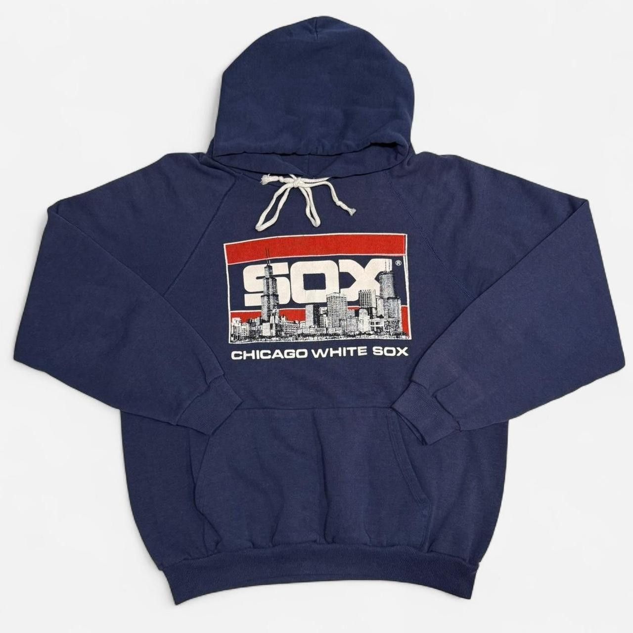 Hanes VTG 80s Chicago White Sox Hoodie Size US L / EU 52-54 / 3 - 1 Thumbnail