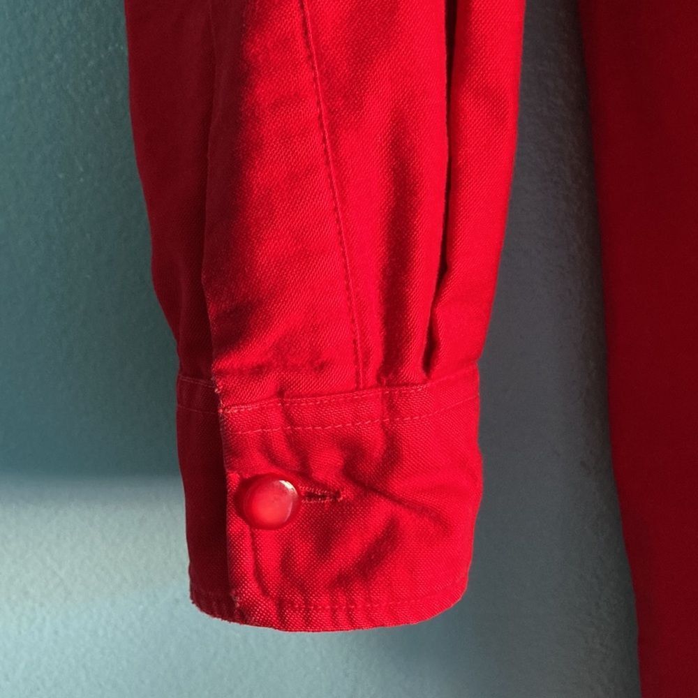 L.L. Bean L. L. Bean Mens Red Cotton Shirt 15.5 M / L Size US M / EU 48-50 / 2 - 9 Thumbnail