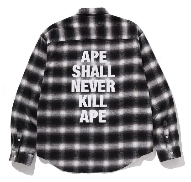 Bape Bape Shirt Size ONE SIZE - 2 Thumbnail