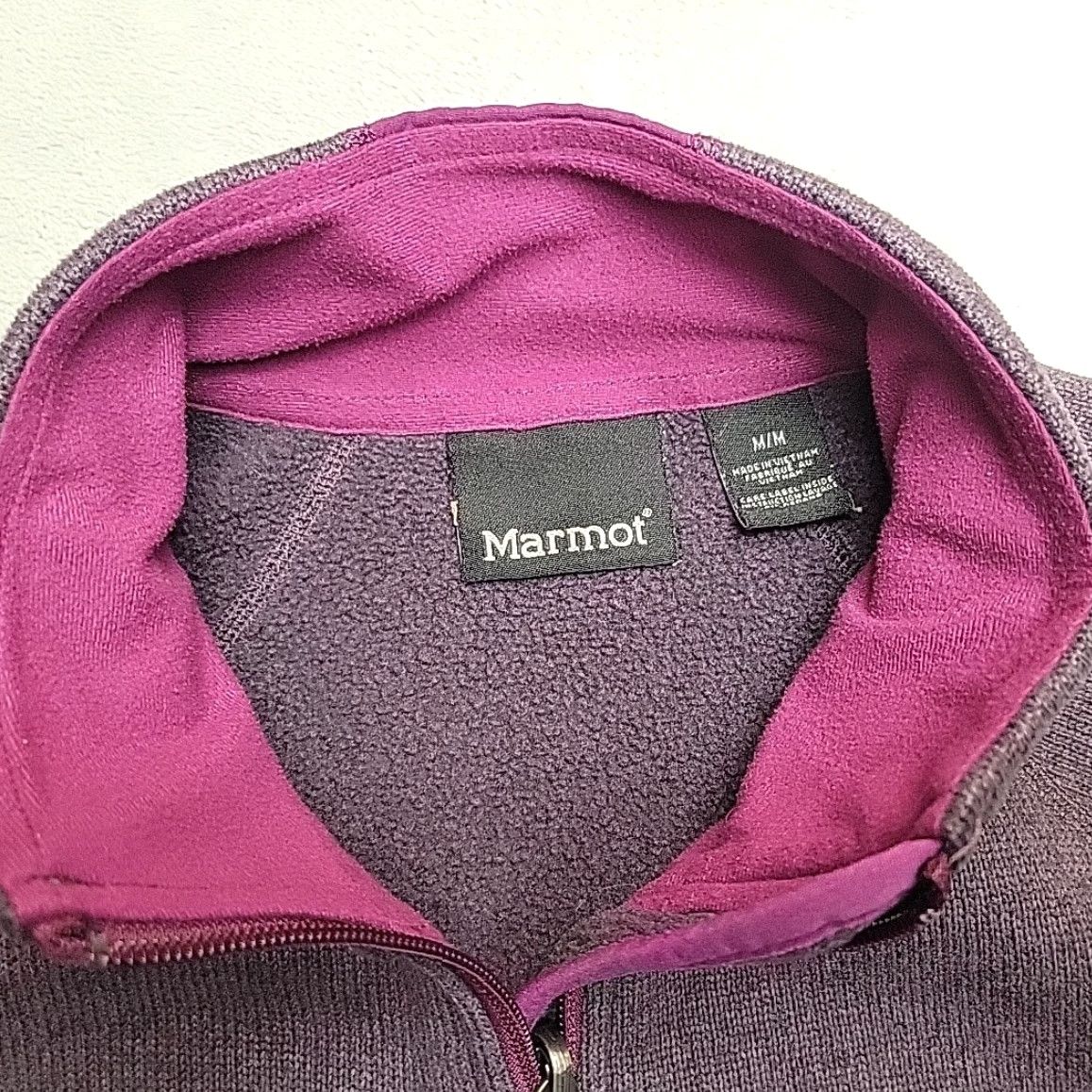 Marmot Marmot Women's Sweater Full Zip Purple Polartec Fleece Pullover Casual M Size M / US 6-8 / IT 42-44 - 4 Thumbnail