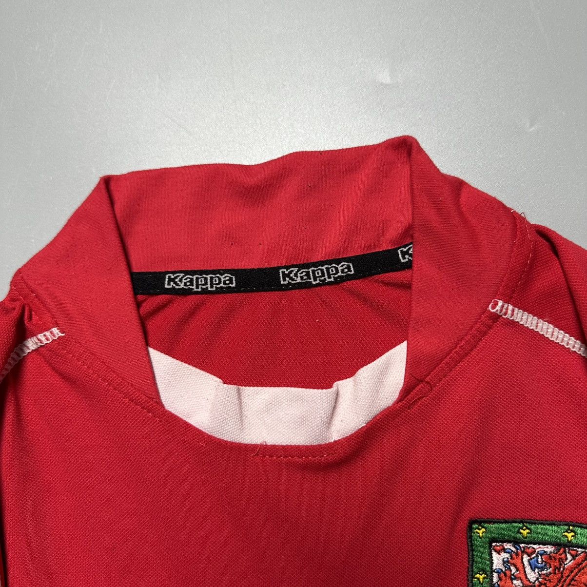 Adidas WALES KAPPA 2002/2004 FOOTBALL HOME JERSEY #10 GARY SPEED Size US L / EU 52-54 / 3 - 5 Thumbnail