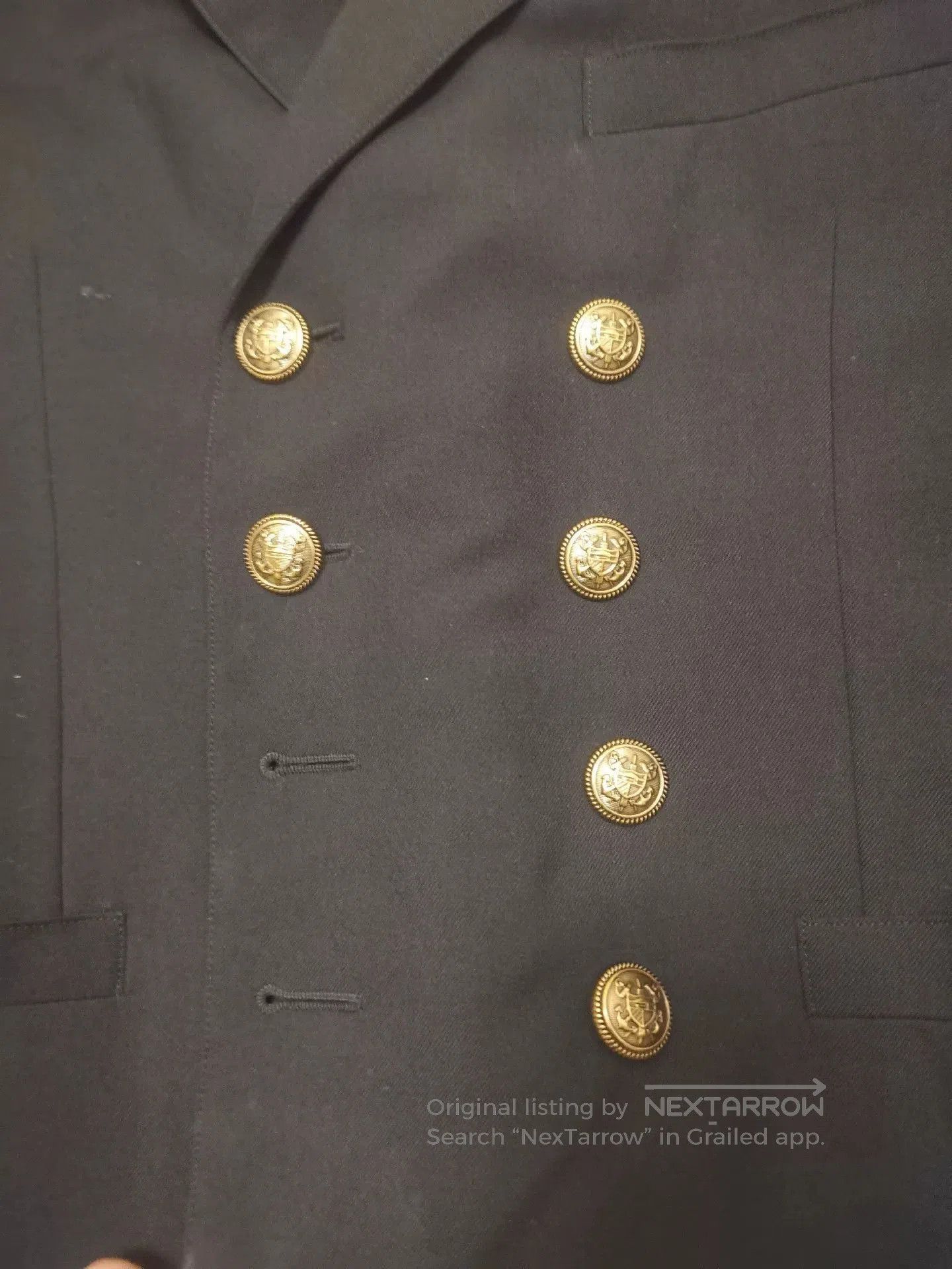 Saint Laurent Paris Saint Laurent Black Double-Breasted Blazer. Size US S / EU 44-46 / 1 - 5 Thumbnail
