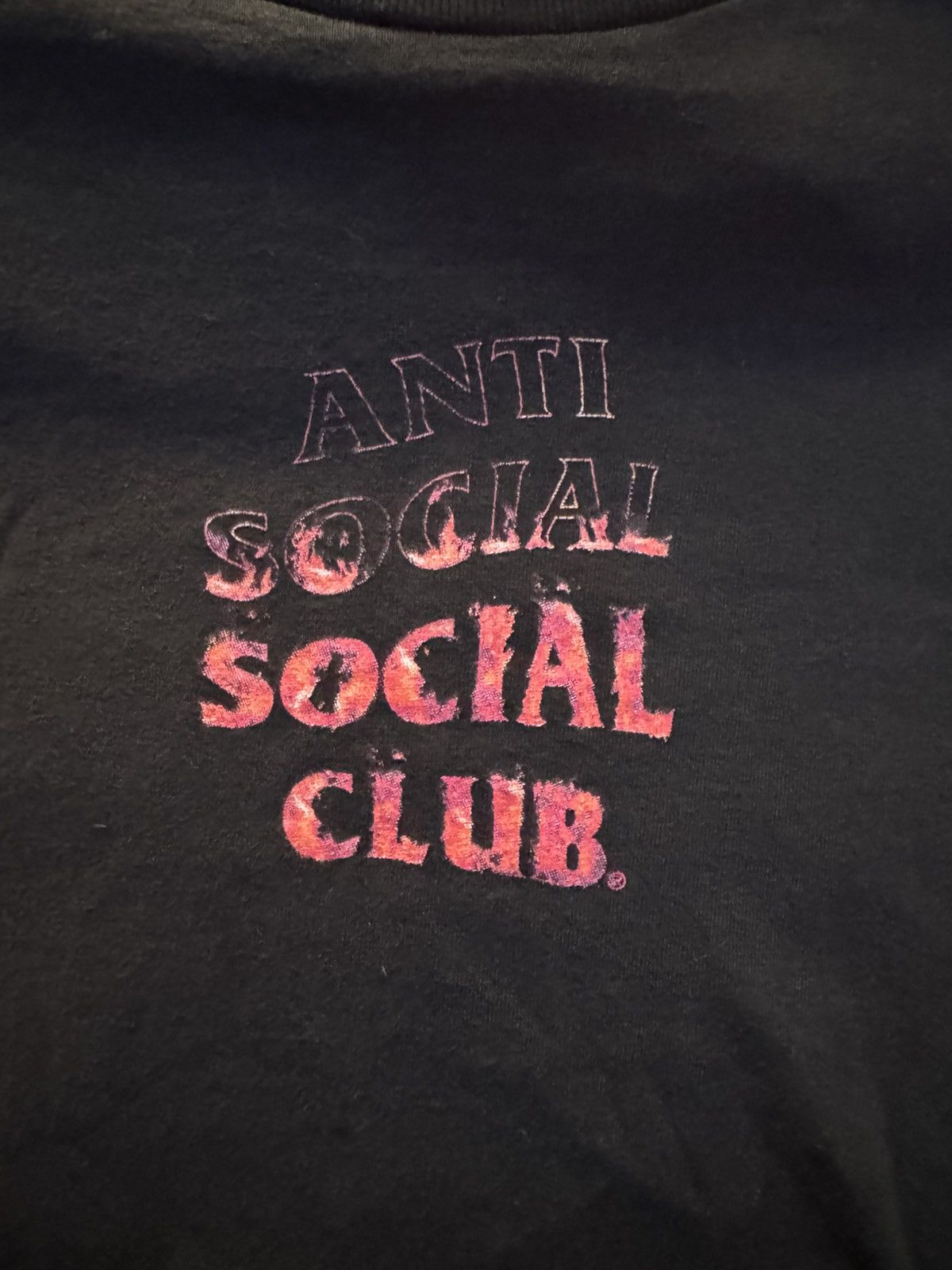 Anti Social Social Club Anti Social Social Club Fire Tee Size US M / EU 48-50 / 2 - 3 Thumbnail
