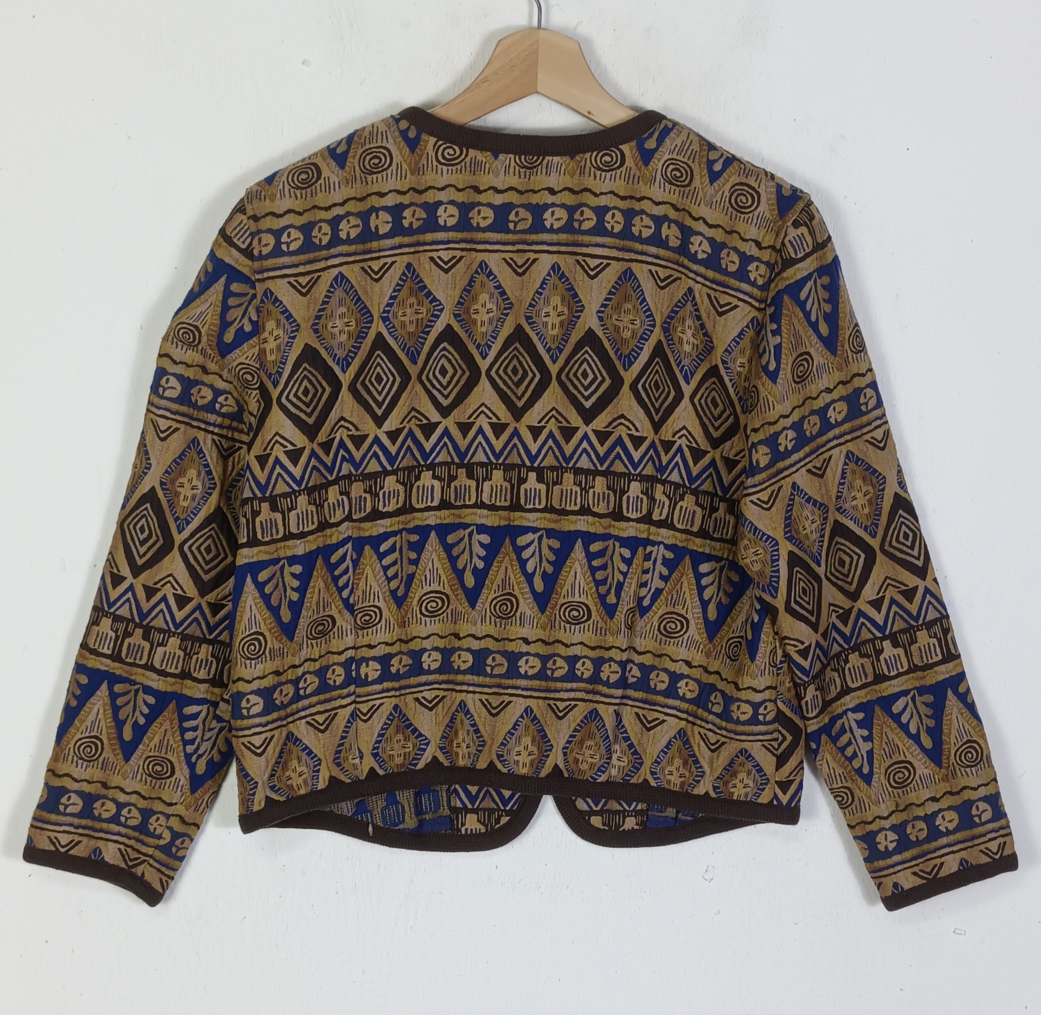 Japanese Brand Vintage Givy Art Navajo Womens Jacket Size M / US 6-8 / IT 42-44 - 3 Thumbnail