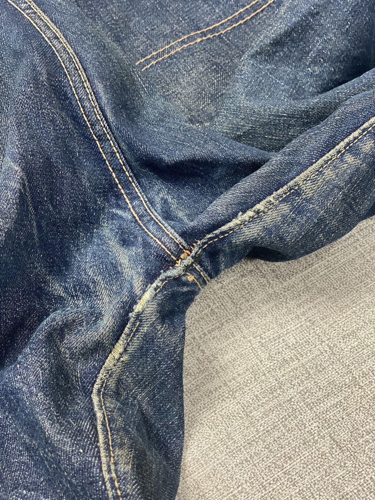 Japanese Brand × Vintage Vintage Canton Selvedge Jeans 60’s Size US 31 - 10 Thumbnail