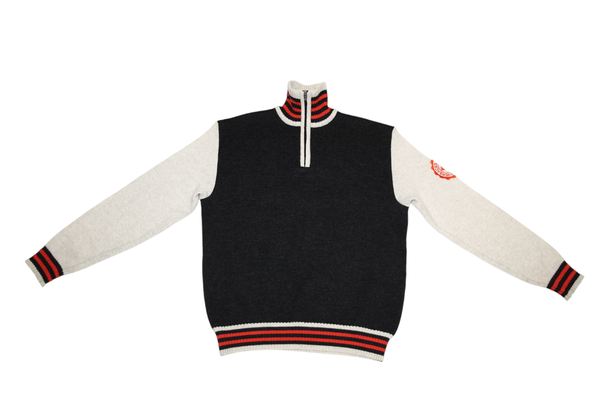 Versace RARE💥 Versace Sport ALIAS s.p.a. wool blend knit sweater Size US XL / EU 56 / 4 - 4 Thumbnail