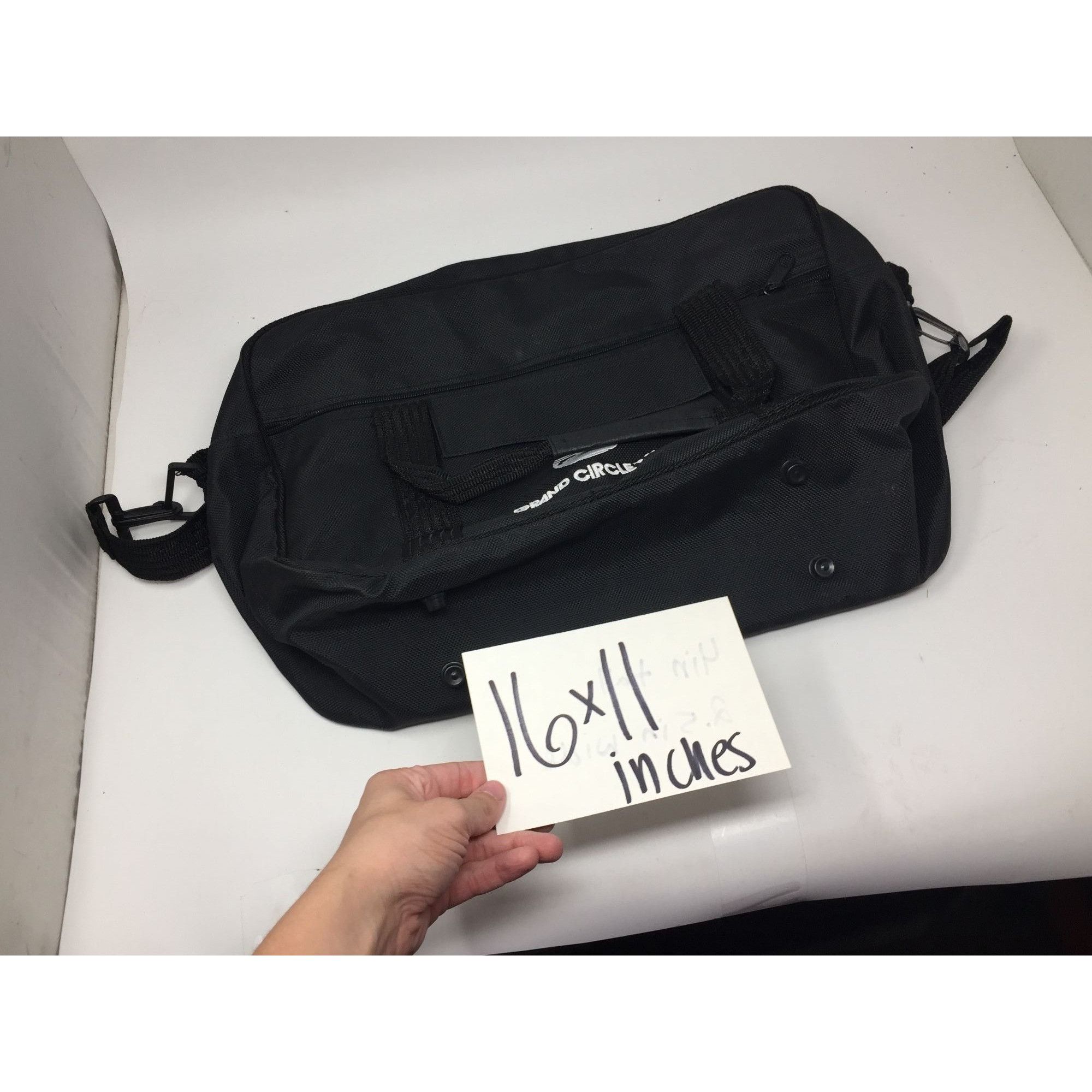 Other GCT Grand Circle Travel Black Zippered Carry On/Travel Bag w Size ONE SIZE - 6 Preview